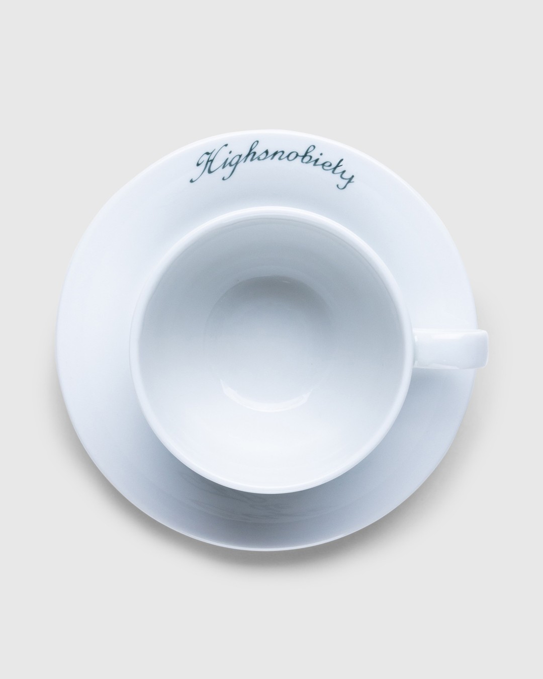 Café de Flore x Highsnobiety – Breakfast Cup and Saucer - Ceramics - White - Image 3
