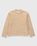 Highsnobiety HS05 – Wool Blend Inlaid Knit Crew Brown - Crewnecks - Brown - Image 1