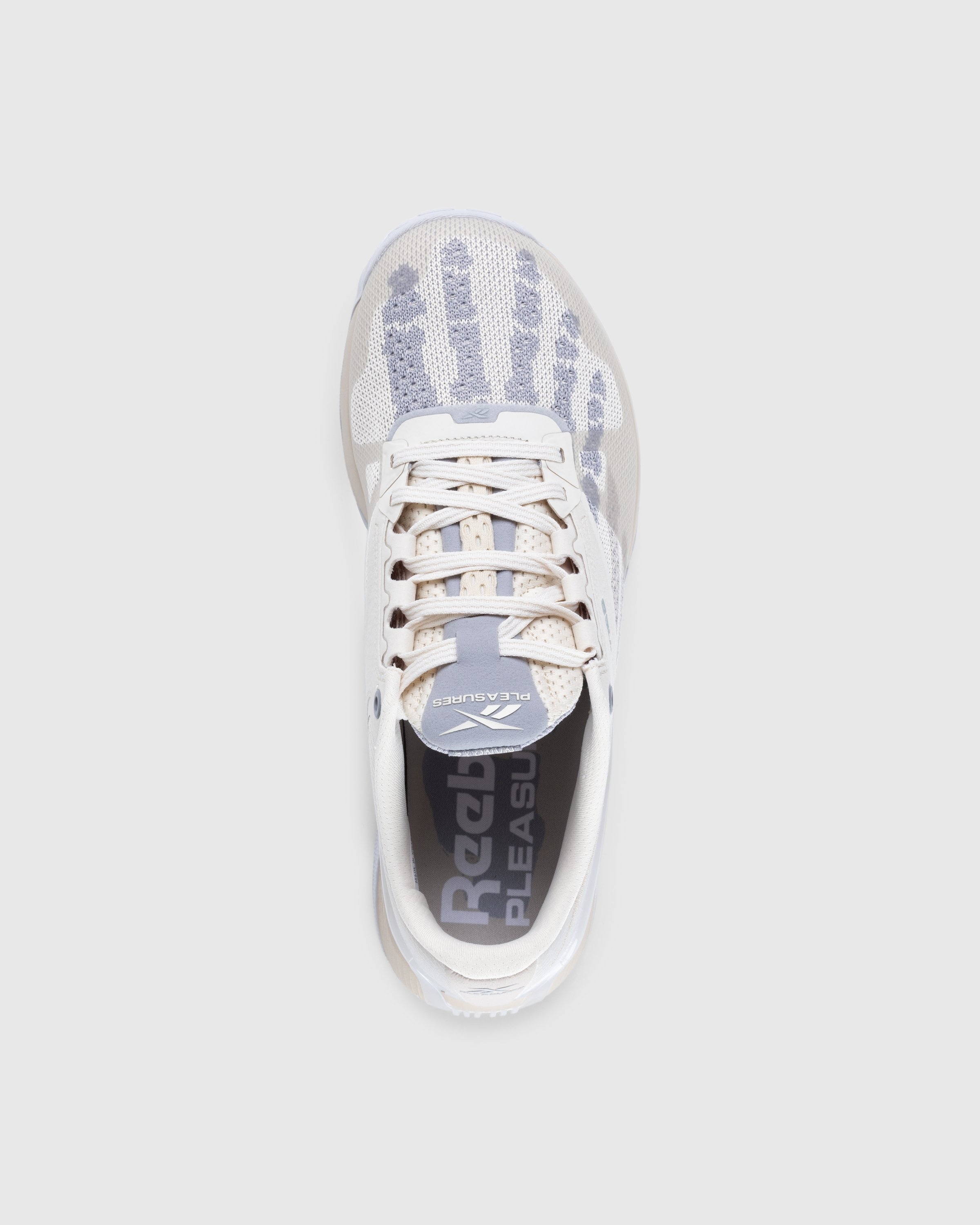 Reebok x Pleasures – Nano 6000 Sandtrap/Pebble/Tin Grey - Sneakers - Beige - Image 5