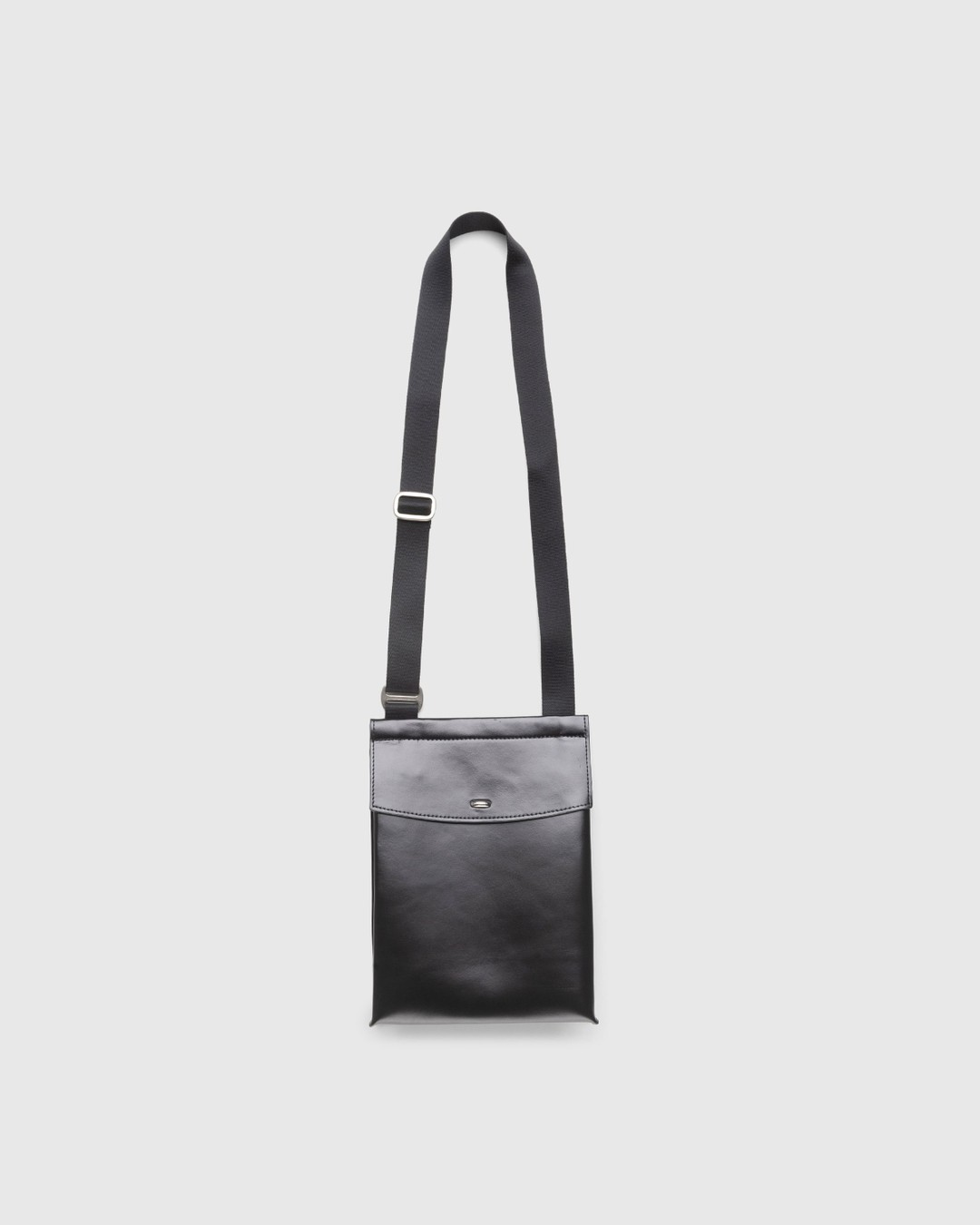 Our Legacy – Leather Pocket Bag Black - Bags - Black - Image 1