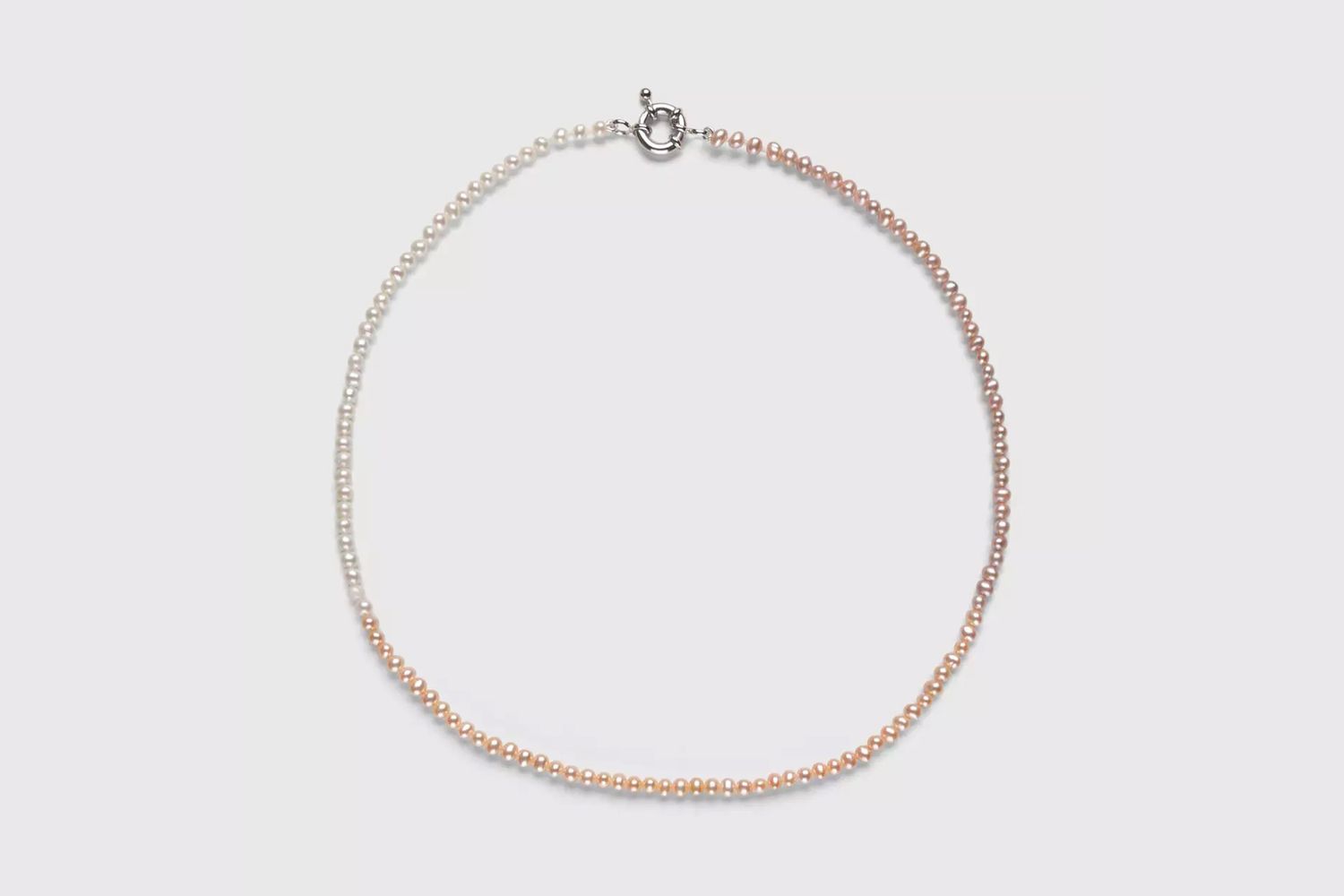 Mini flow pearl necklace