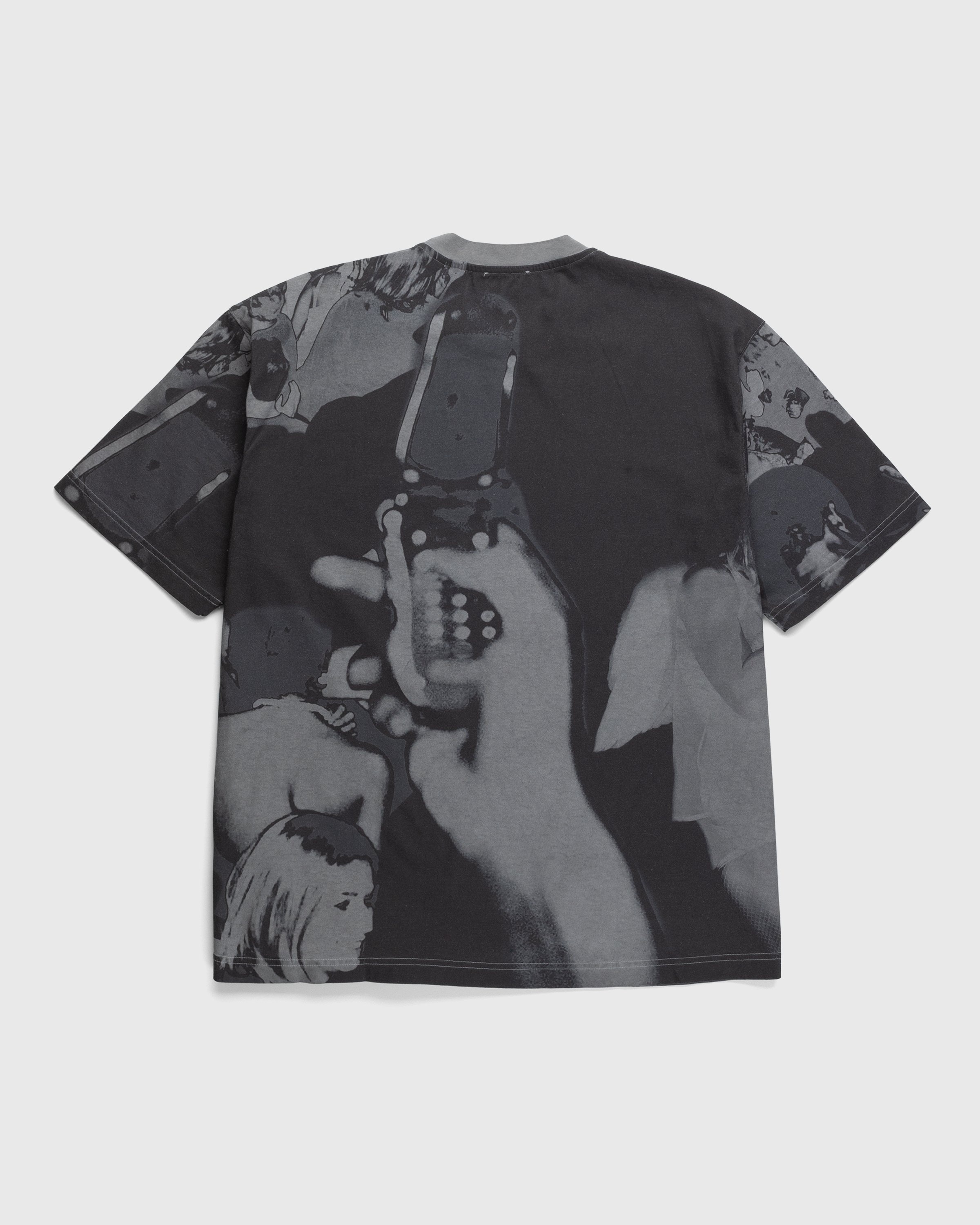 Diesel – Wash F7 T-Shirt Grey - Tops - Grey - Image 2
