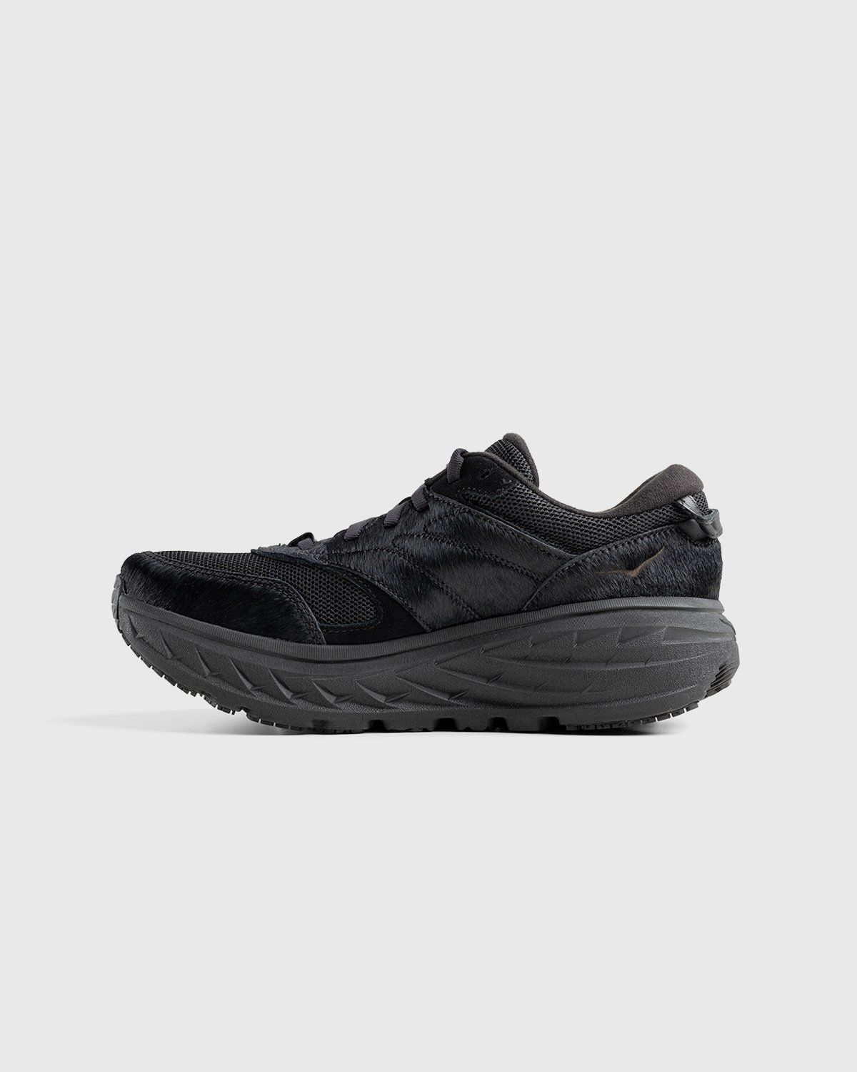 HOKA x Engineered Garments – Bondi L Black Cow Hair - Sneakers - Black - Image 2