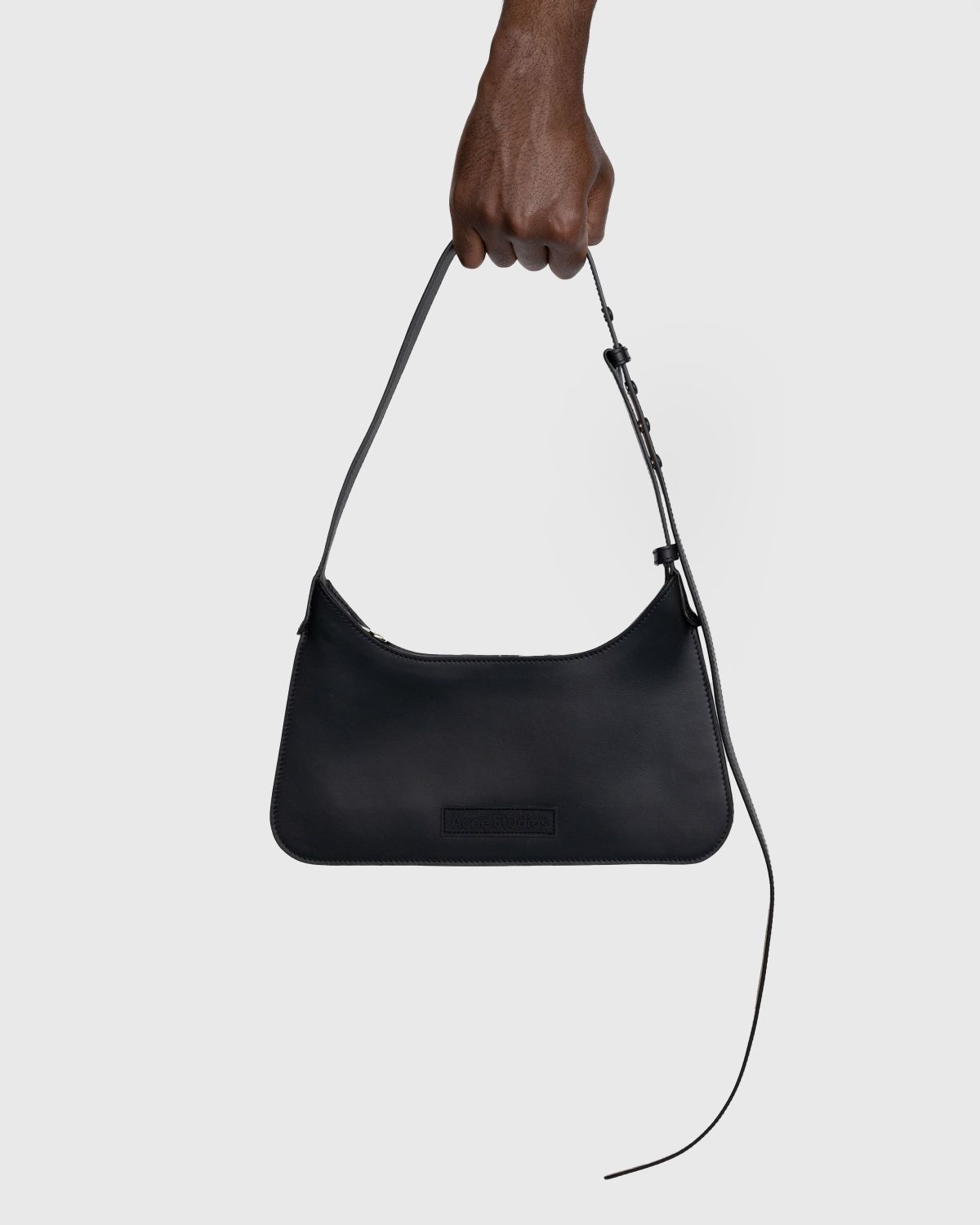 Acne Studios – Platt Mini Shoulder Bag Black - Bags - Black - Image 3