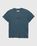 Maison Margiela – Logo T-Shirt Blue - Tops - Blue - Image 1