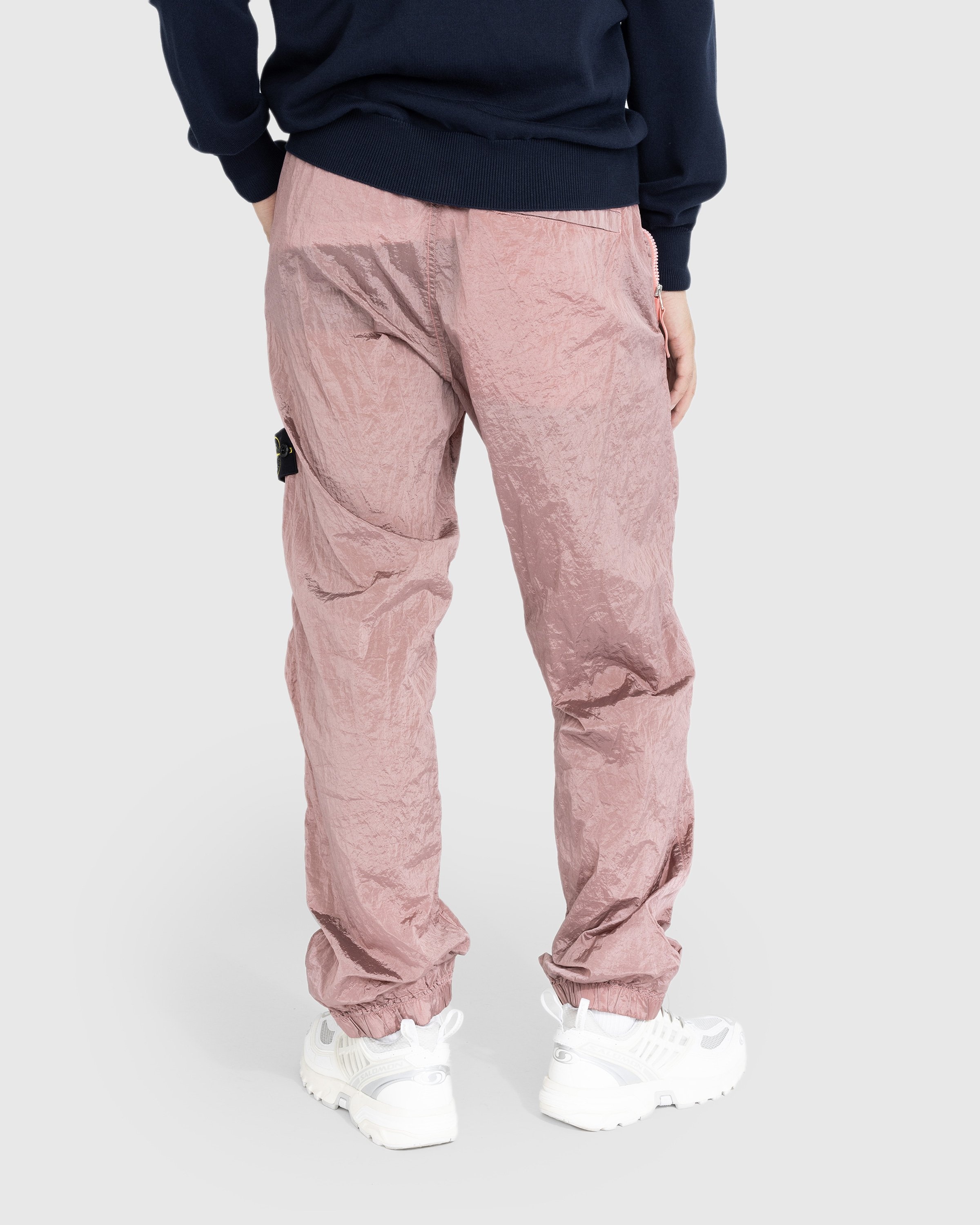 Stone Island – Pantalone Loose Pink 31019 - Pants - Pink - Image 3