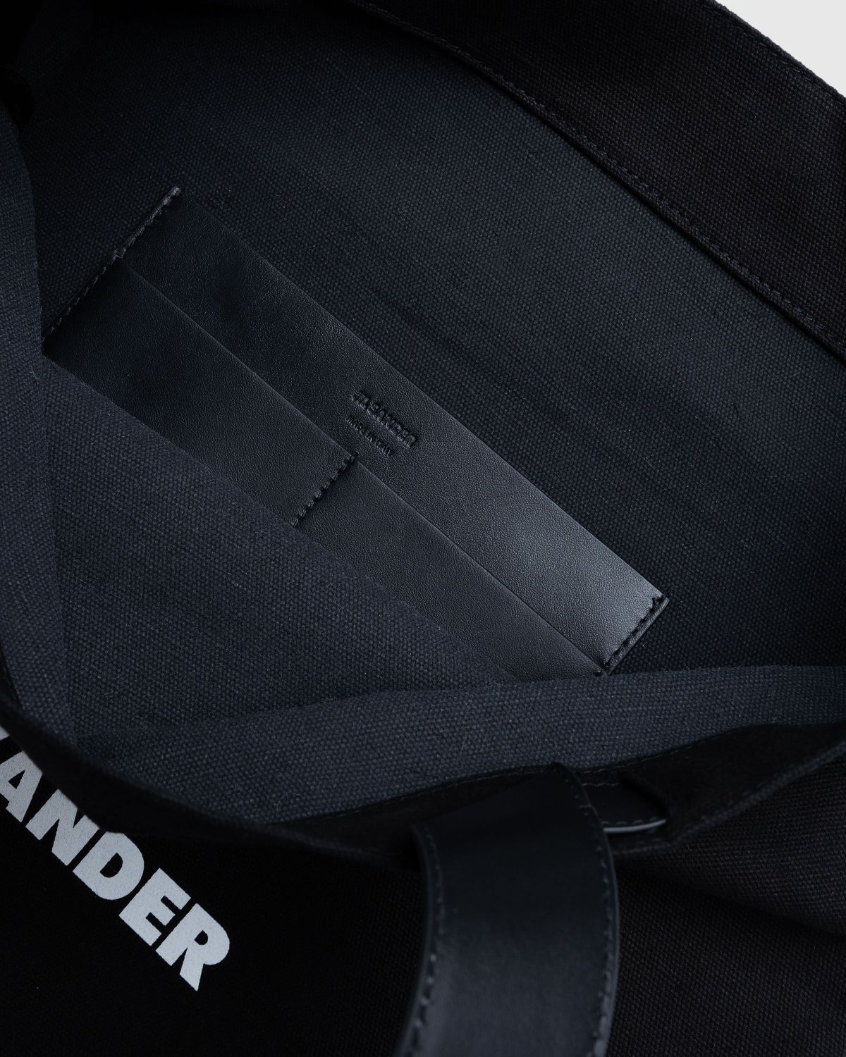 Jil Sander – Book Tote Grande Black - Bags - Black - Image 4