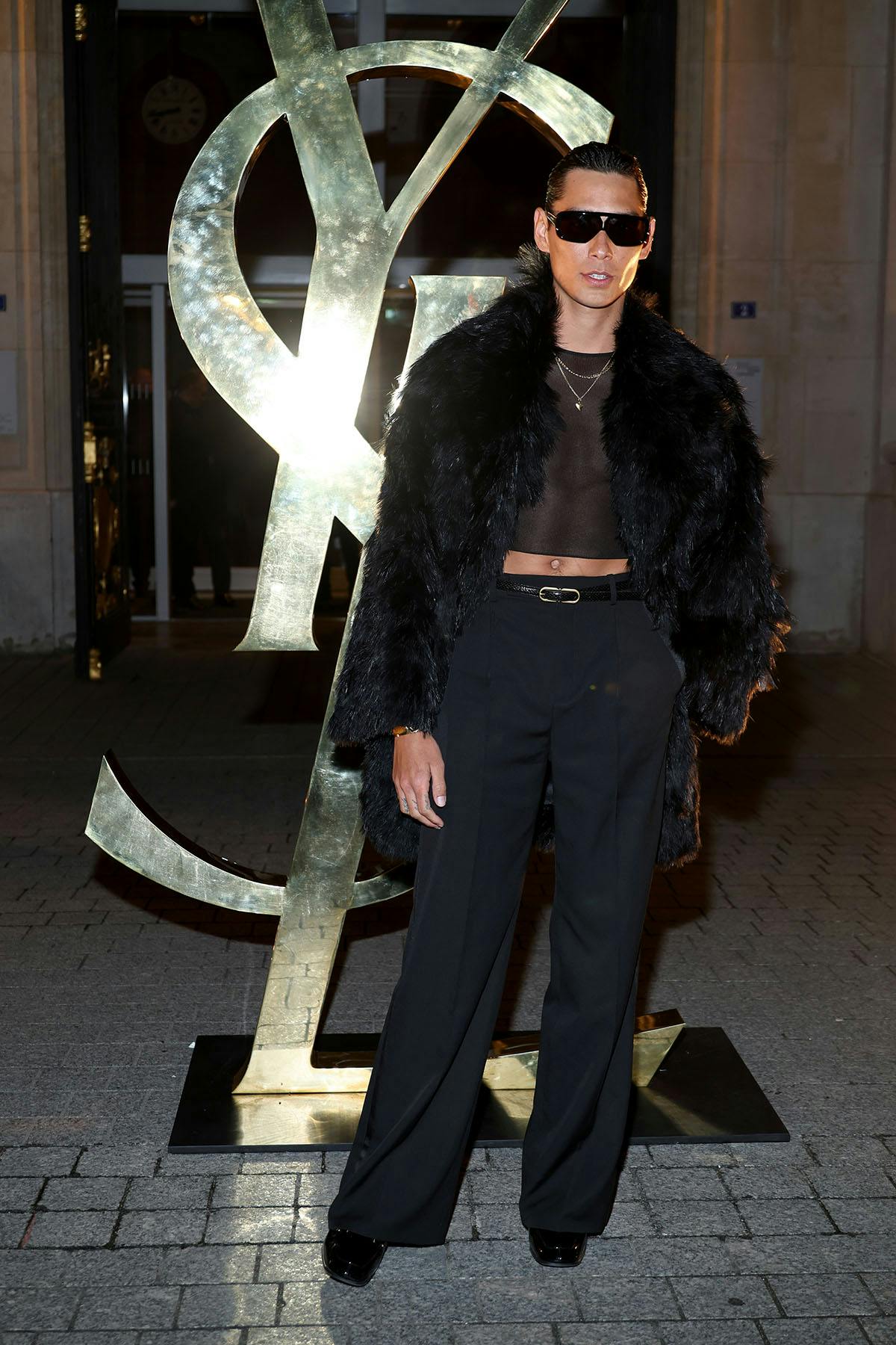 Saint Laurent : Photocall - Paris Fashion Week - Menswear Fall-Winter 2023-2024