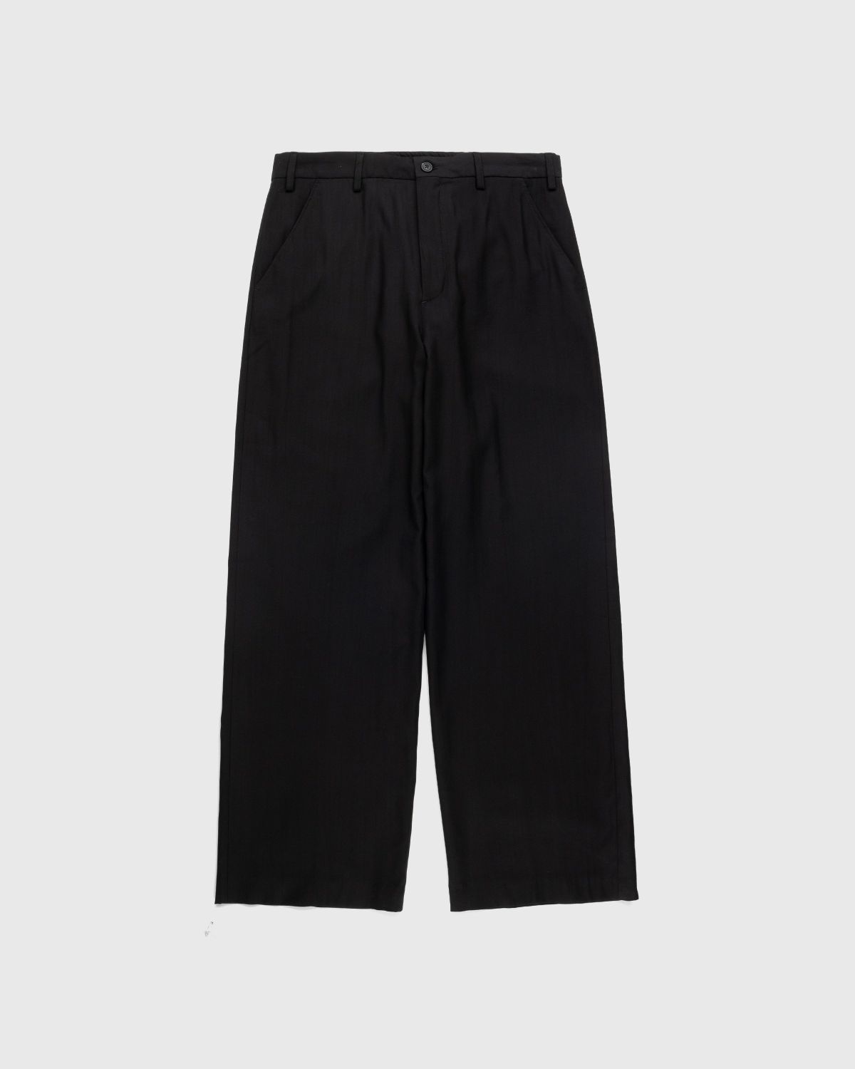 Our Legacy – Crinkled Sailor Trouser Black - Trousers - Black - Image 1