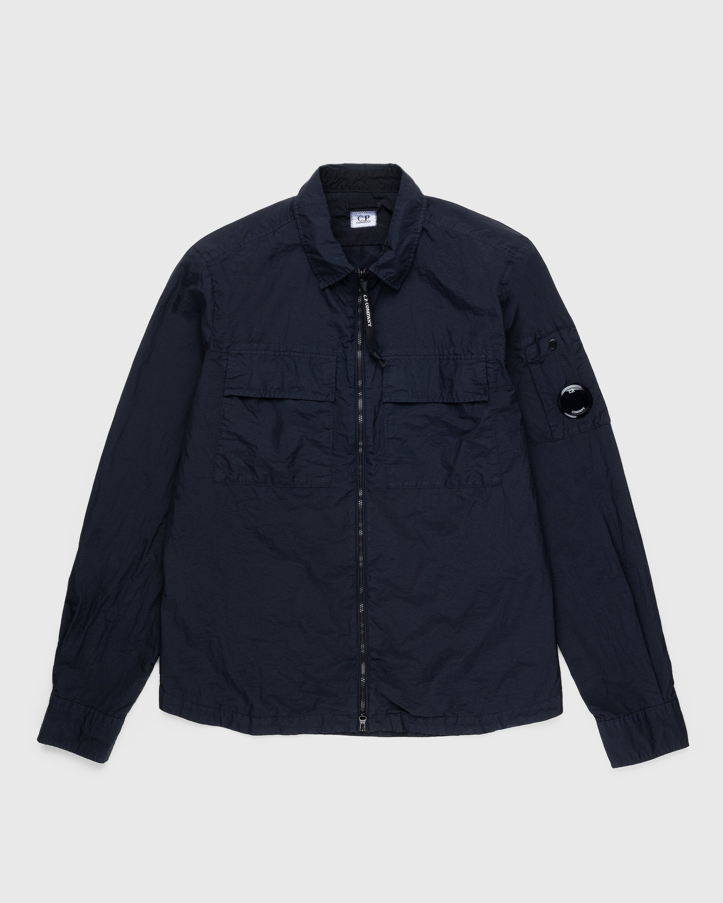 C.P. Company – Taylon L Zip Shirt Black - Shirts - Black - Image 1