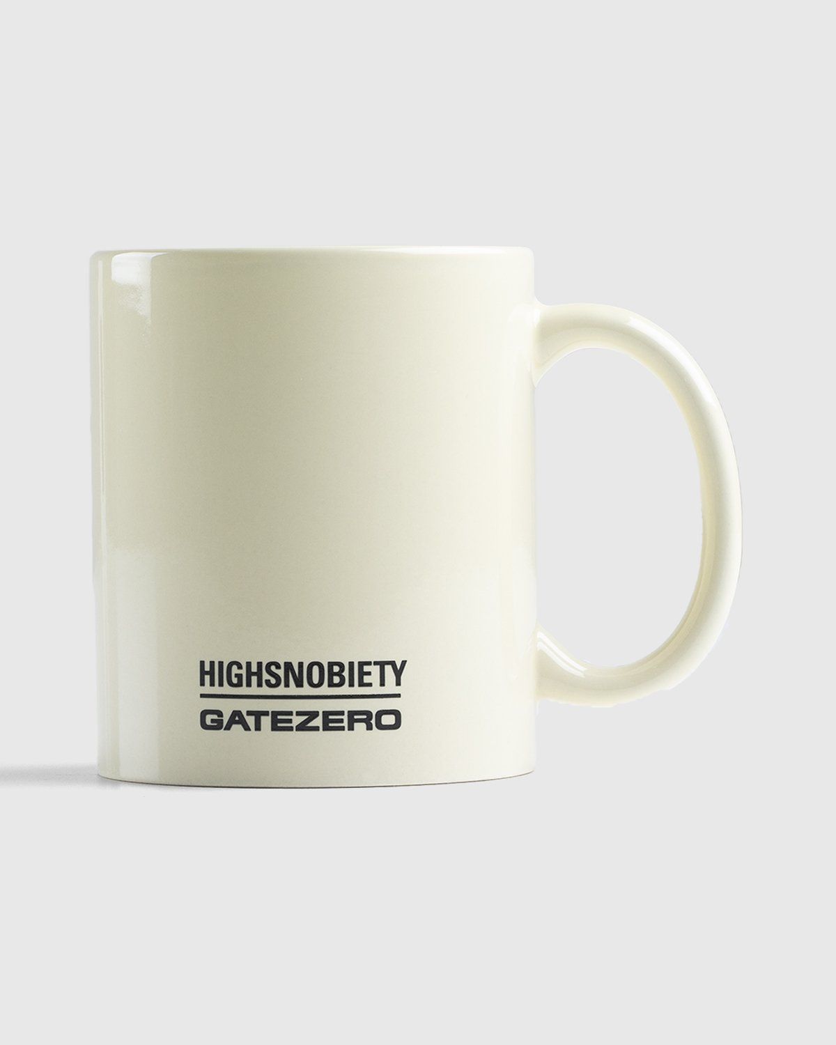 Highsnobiety – GATEZERO Logo Mug White - Mugs - White - Image 2