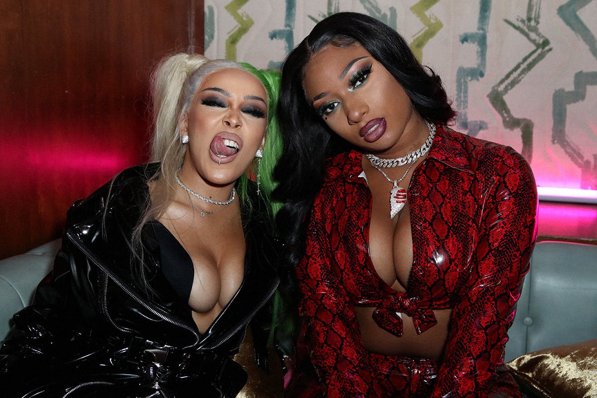 2020-was-the-year-women-banded-together-to-take-over-rap-megan-thee-stallion-doja-cat