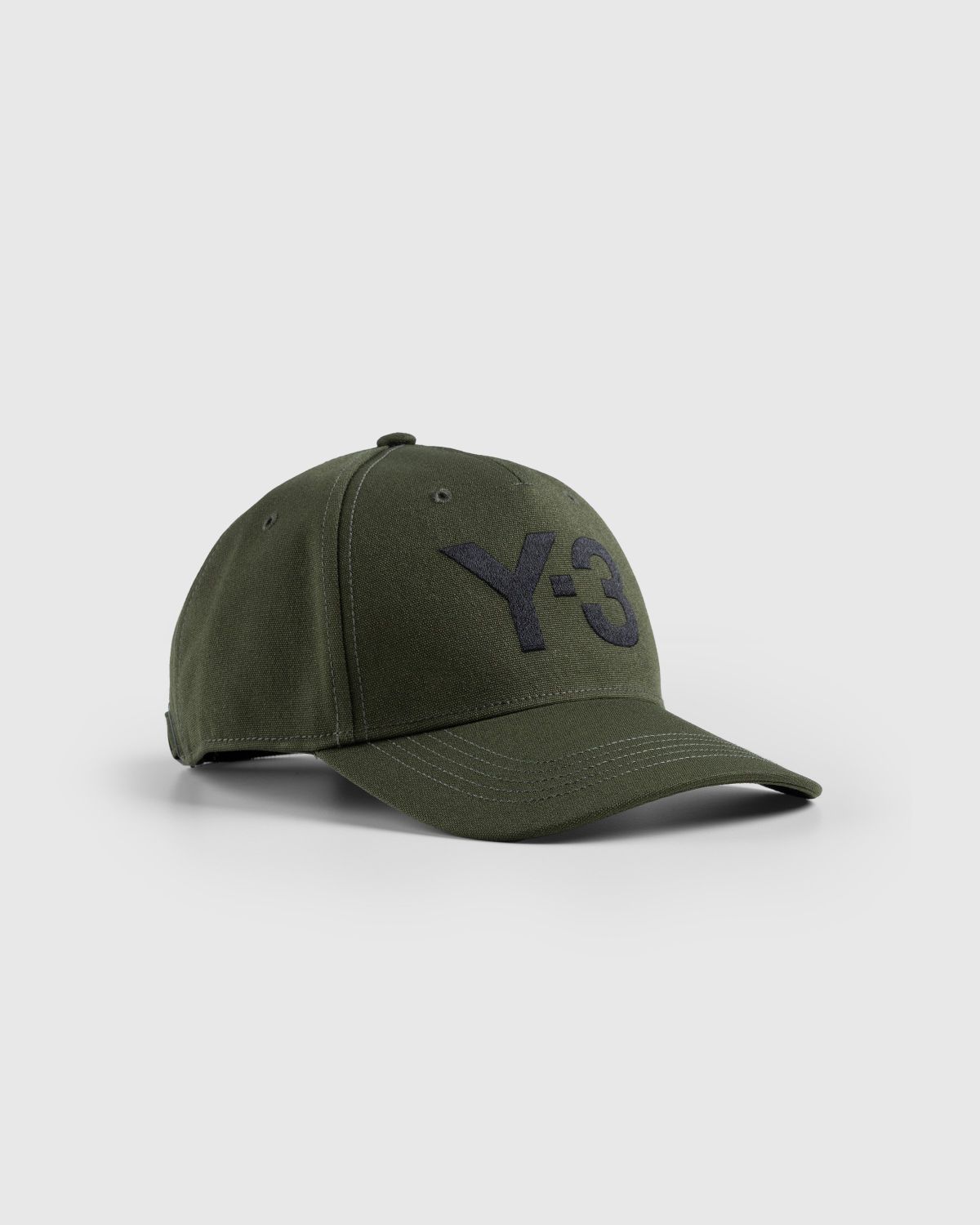 Y-3 – Logo Cap Night Cargo - Hats - Black - Image 1