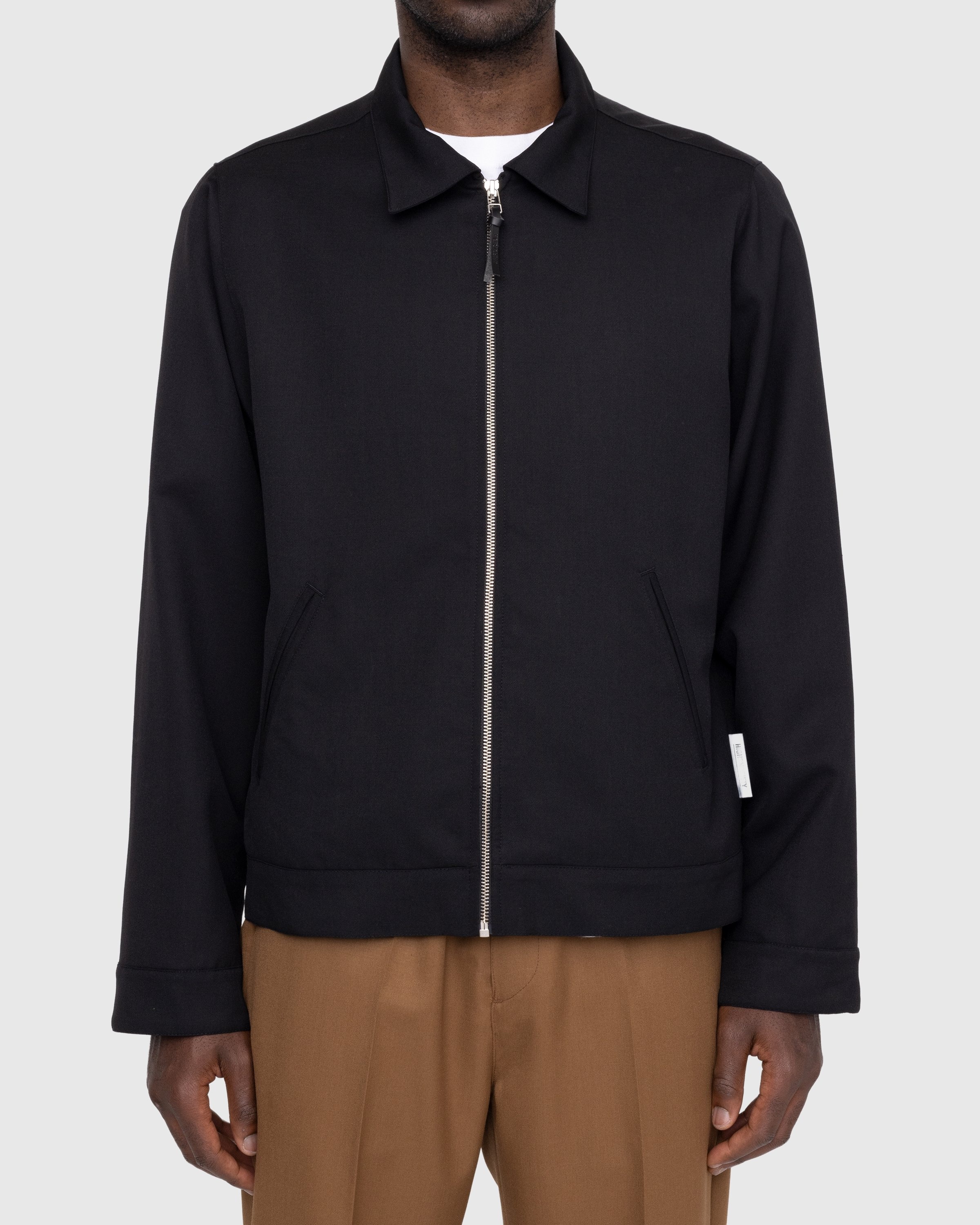 Highsnobiety – Wool Blend Garage Jacket Black - Outerwear - Black - Image 2