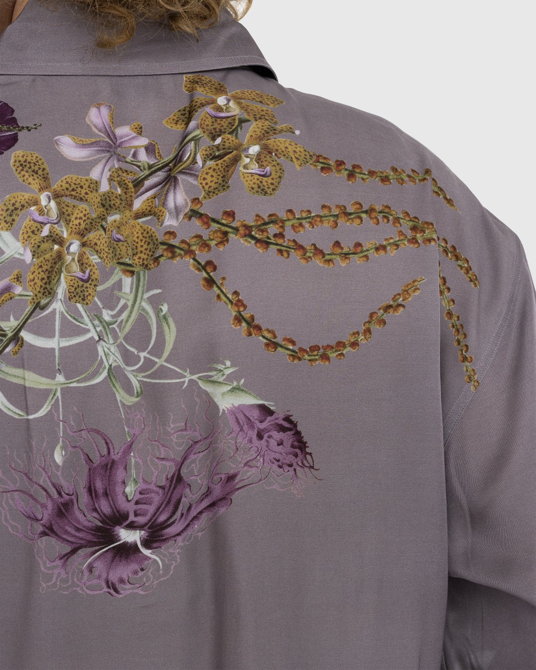 Dries van Noten – Cassidye Shirt Mauve - Shirts - Purple - Image 4