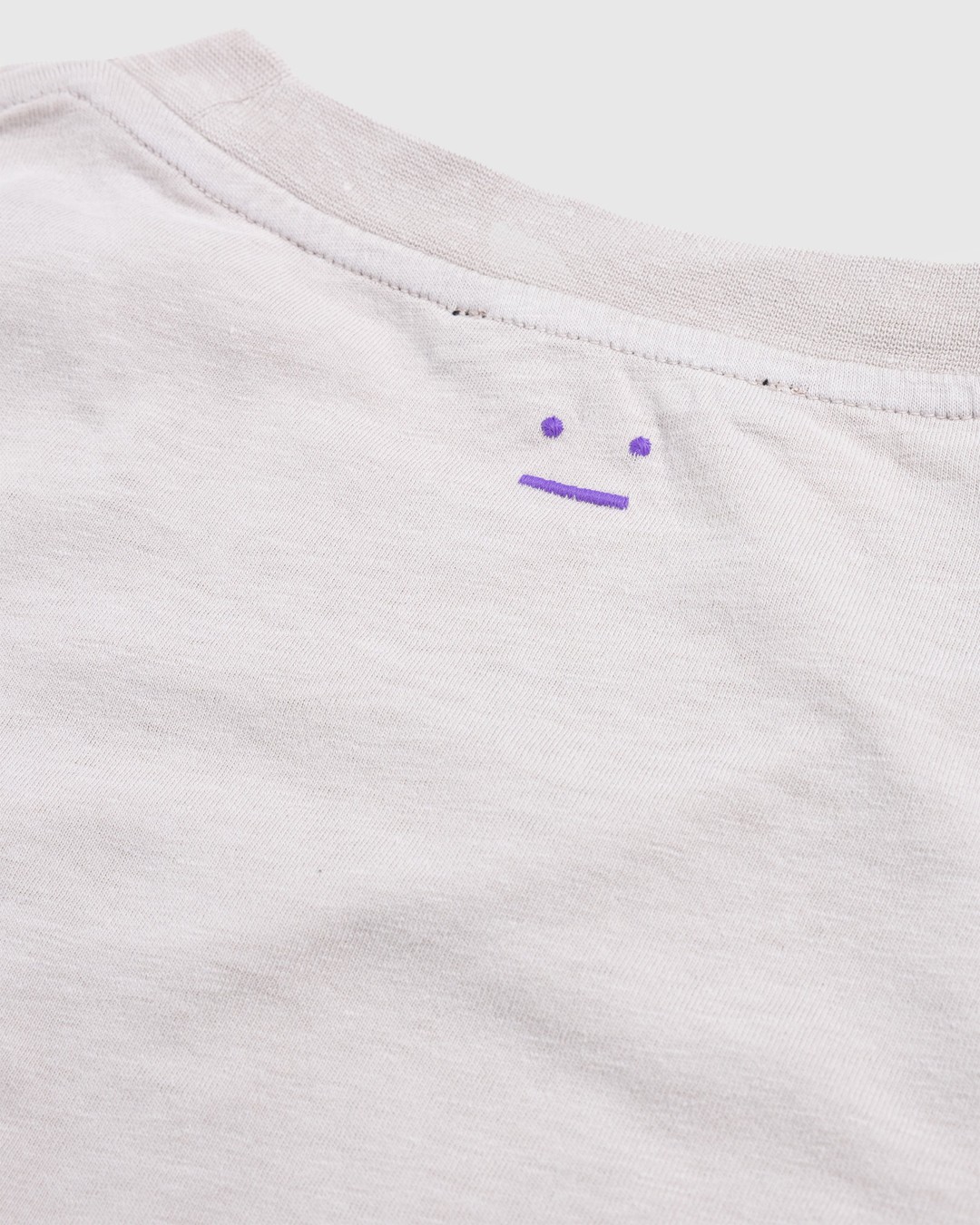 Acne Studios – Cropped T-Shirt Dusty Beige - Tops - Beige - Image 5