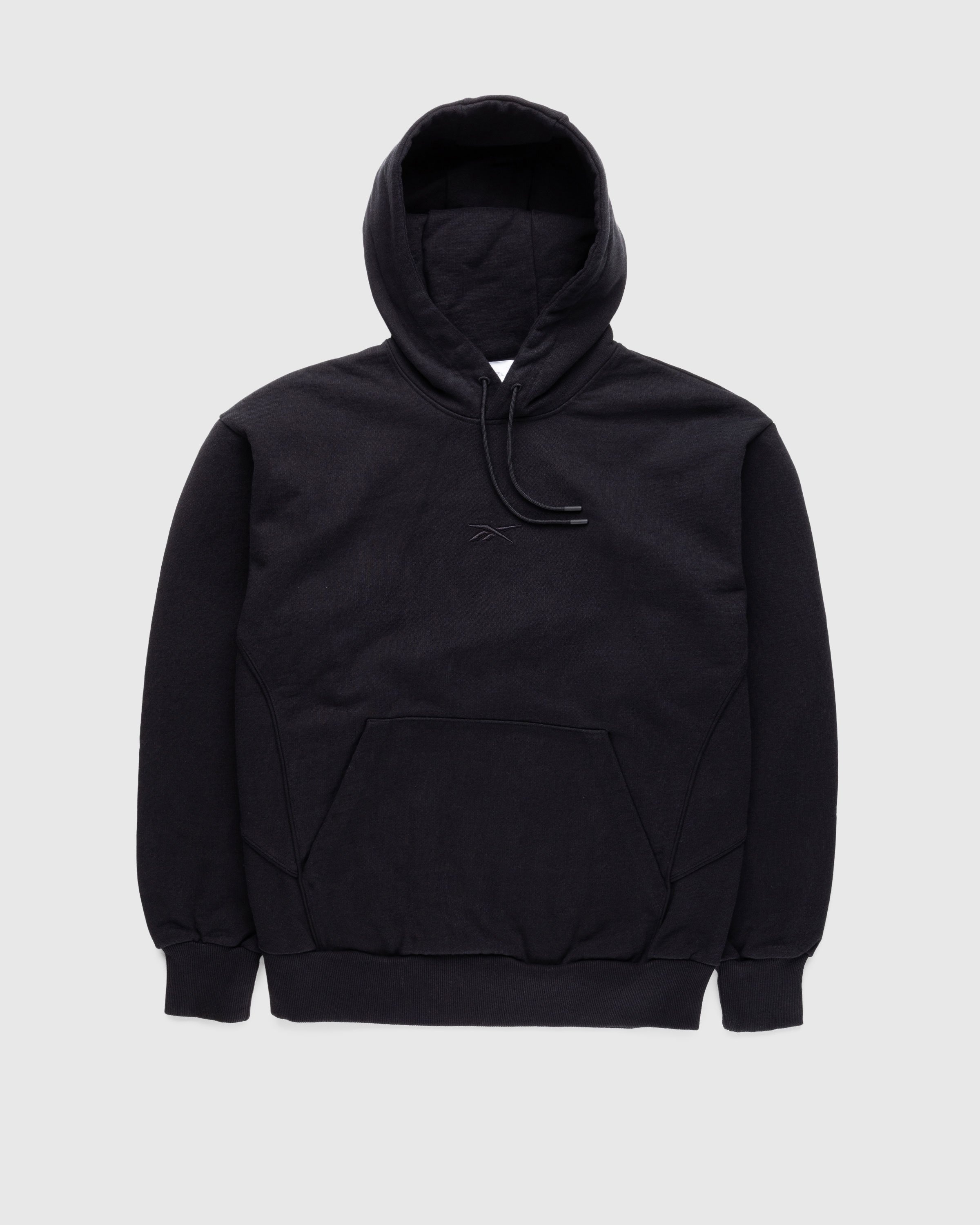 Reebok Oversized Piped Hoodie Black Highsnobiety Shop