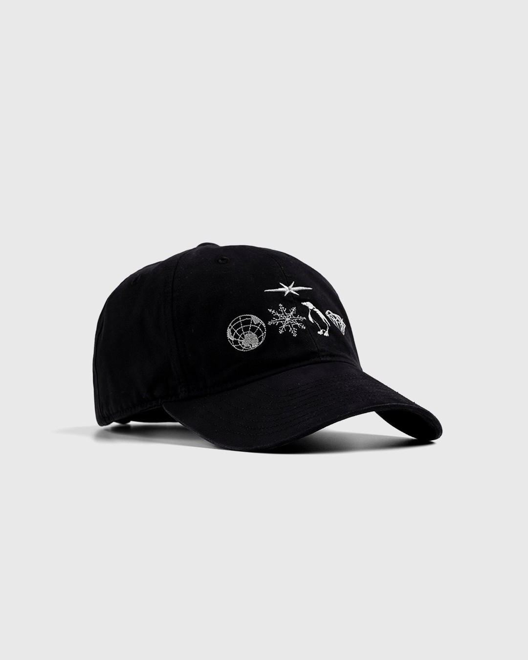 Phipps – Hyeroglyph Cap Black - Hats - Black - Image 1