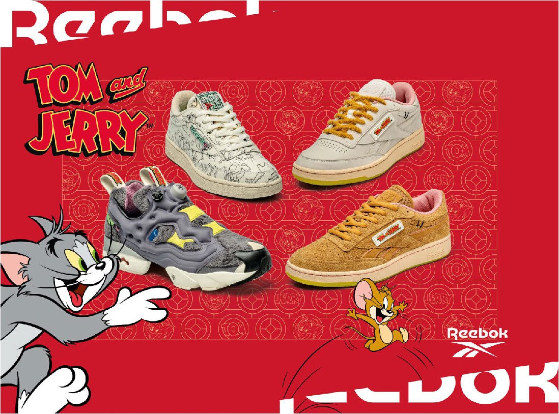 Reebok Tom and Jerry sneakers