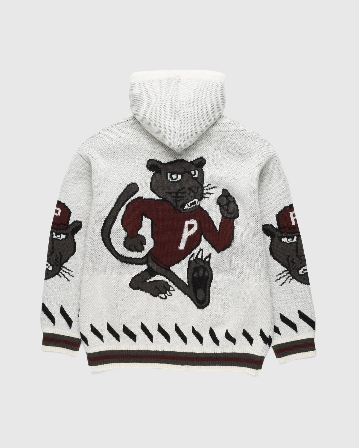 Patta – Cartoon Knitted Jacket Whitecap Gray - Outerwear - Grey - Image 2