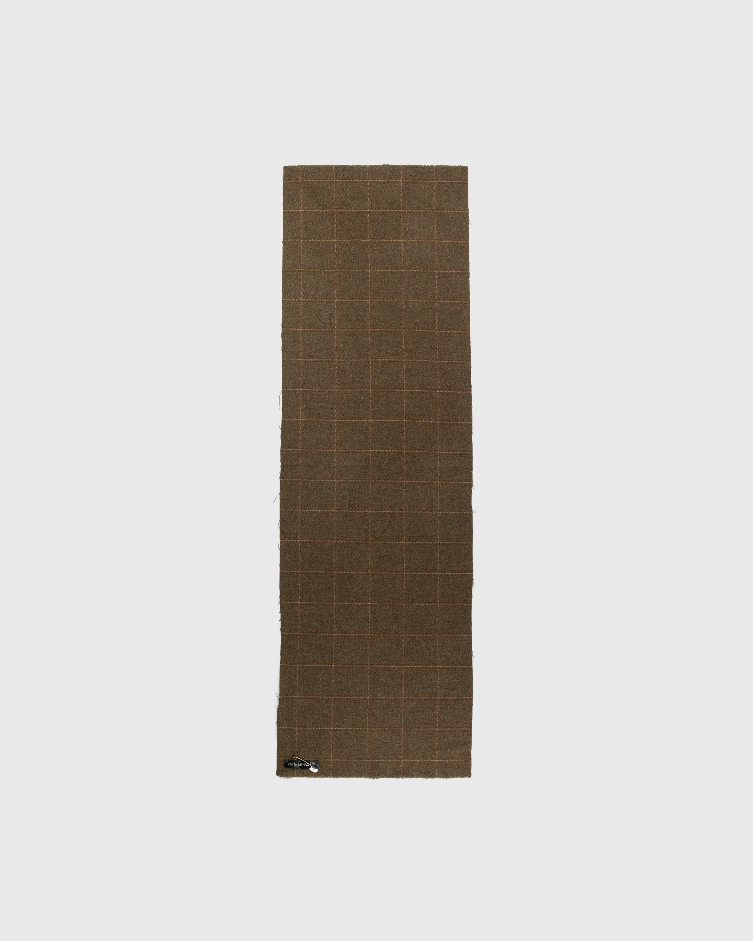 Our Legacy – Moor Check Shawl Scarf Beige - Scarves - Beige - Image 2