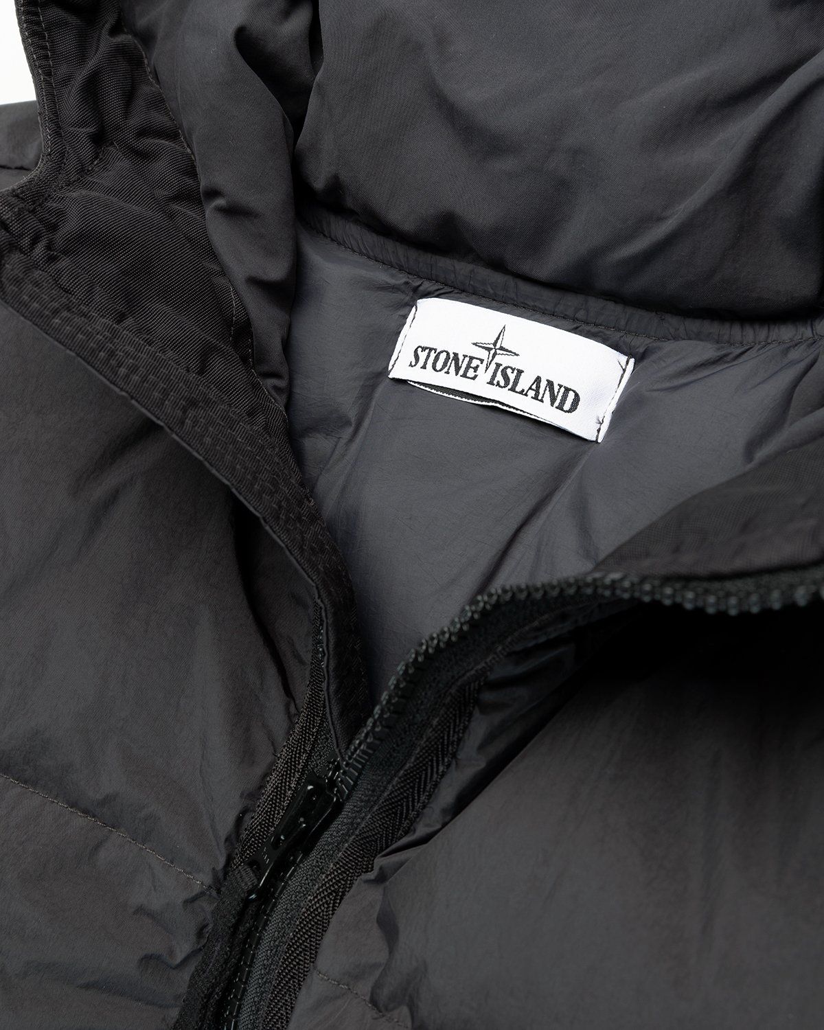 Stone Island – Real Down Jacket Charcoal - Outerwear - Black - Image 5