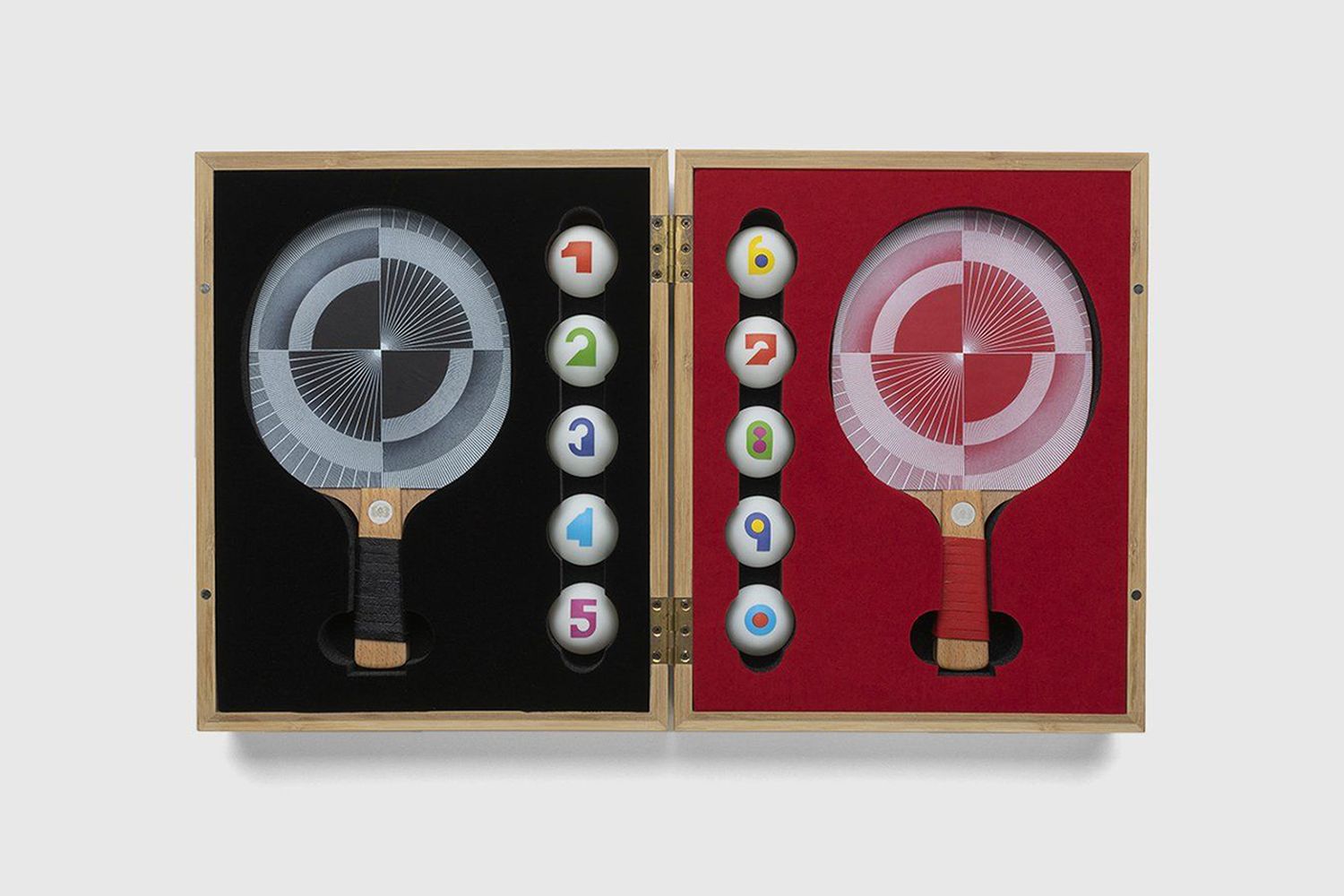 Handcrafted Ping Pong Set