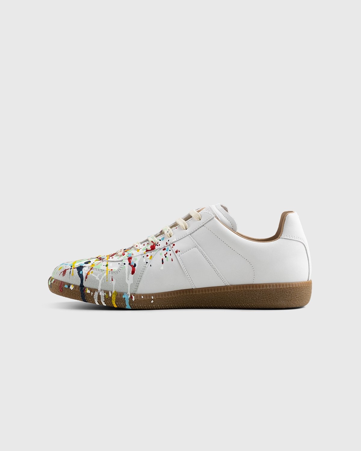 Maison Margiela Replica Paint Drop Sneakers White Highsnobiety