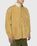 Acne Studios – Suede Leather Shearling Overshirt Straw Yellow - Fur & Shearling - Yellow - Image 4