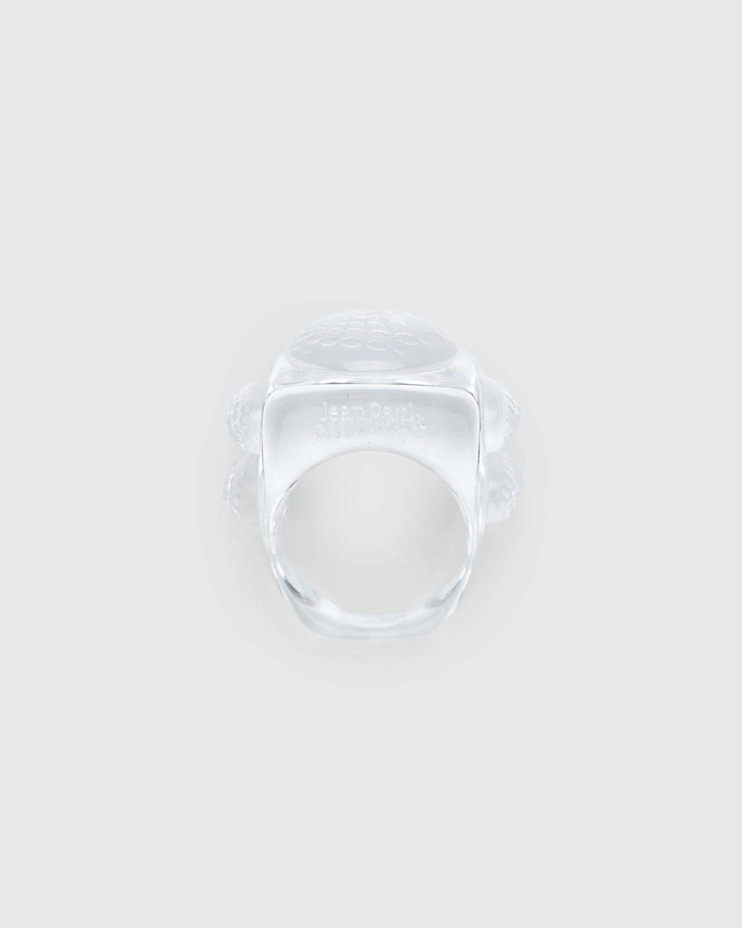 Jean Paul Gaultier – Ice Cube Ring Crystal - Jewelry - Orange - Image 2