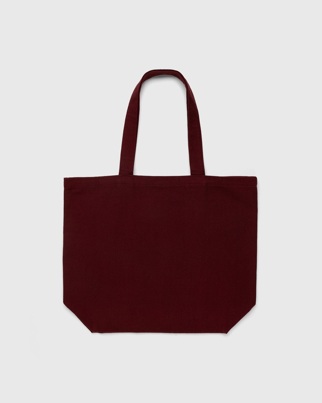Highsnobiety – HS Sports Logo Tote Bag Bordeaux - Bags - Red - Image 2