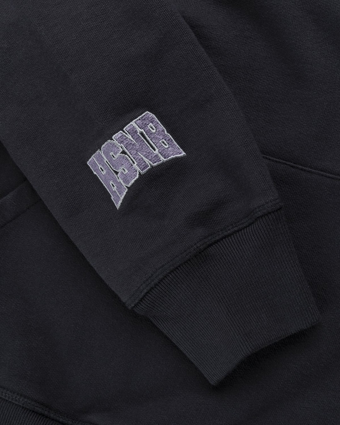 Highsnobiety – Collegiate Hoodie Black - Sweats - Black - Image 4