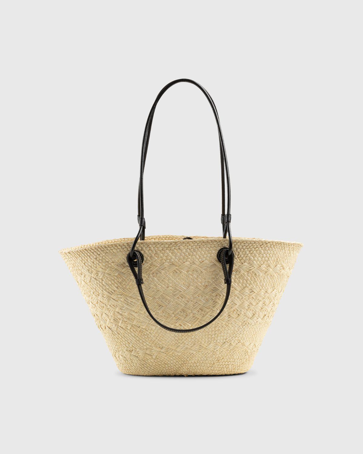 Loewe – Paula's Ibiza Pochette Anagram Basket Bag Natural/Tan