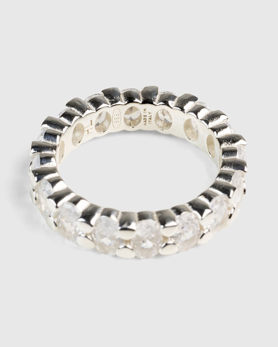 Hatton Labs – Eternity Ring White - Rings - White - Image 4