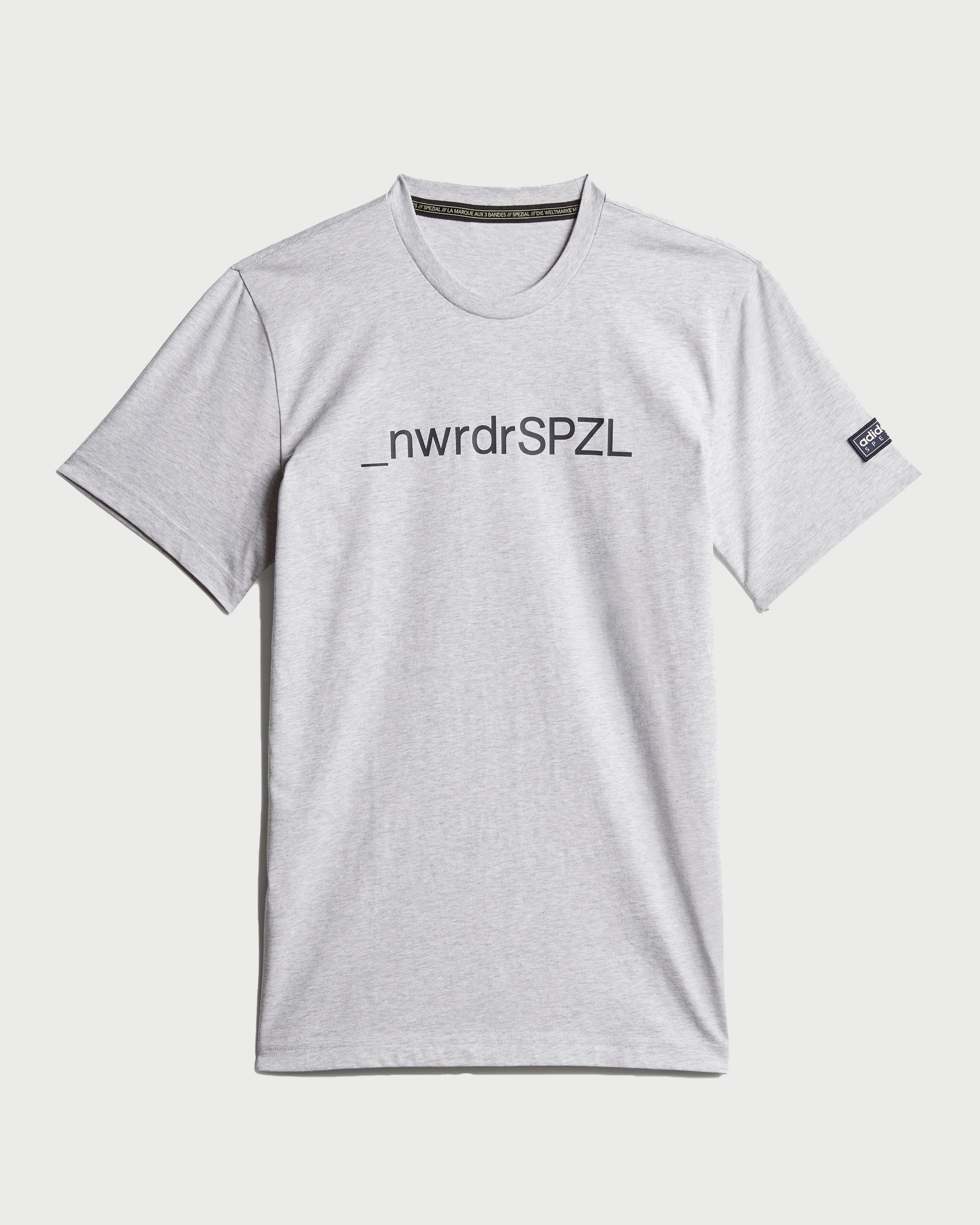 Adidas – Tee Spezial x New Order Grey - T-shirts - Grey - Image 1