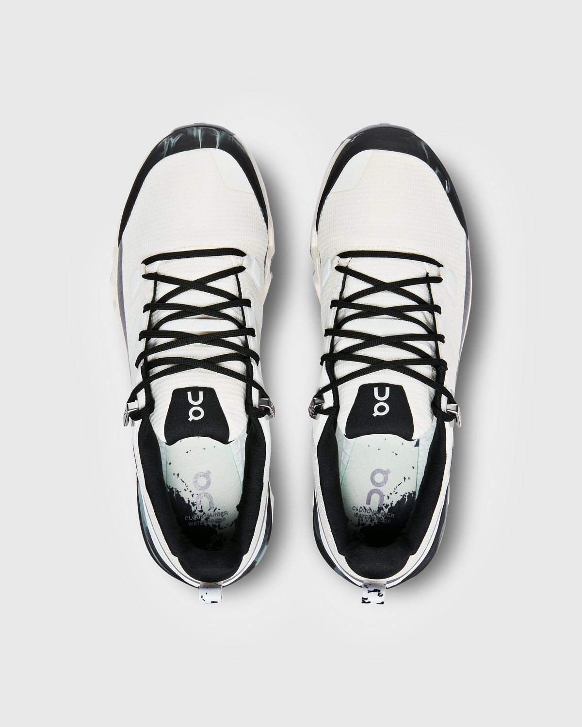 On – Cloudwander Waterproof High Alpine Ivory/Black - Sneakers - Grey - Image 5