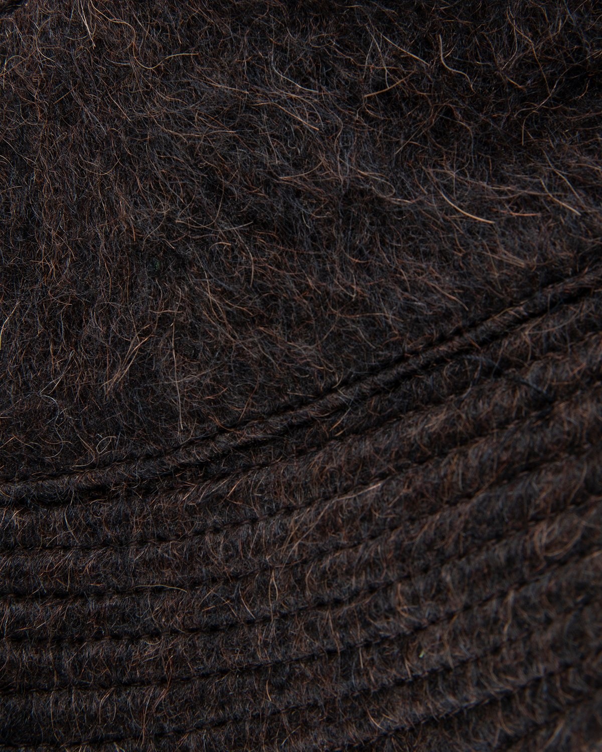 Our Legacy – Bucket Hat Brown Hairy Alpaca - Hats - Brown - Image 2