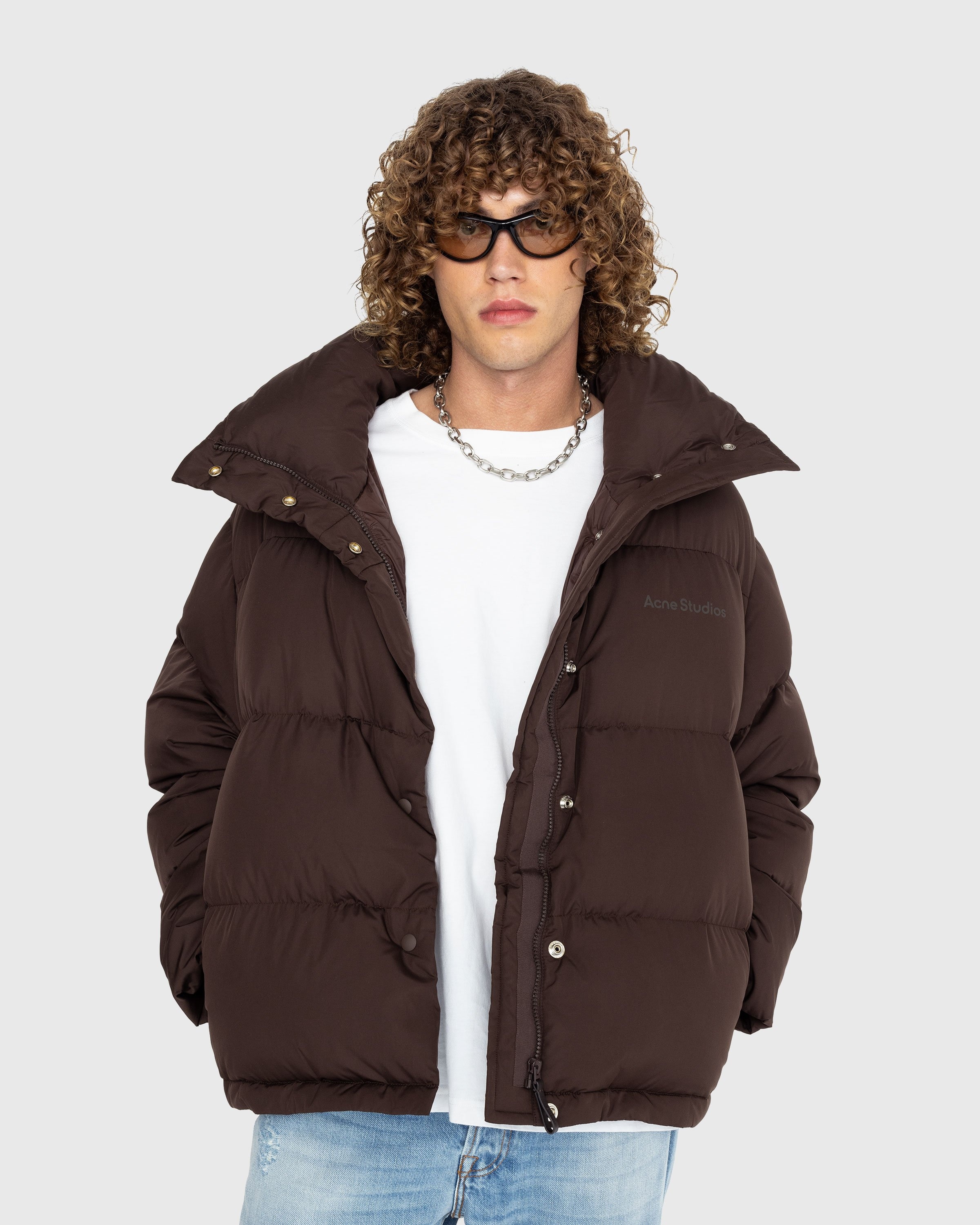 Acne Studios Puffer Jacket Coffee Brown Highsnobiety Shop
