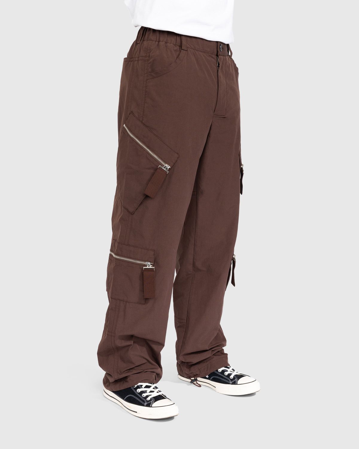 Carhartt Wip Pantalone Jet Cargo Pant Leather Rinsed Marrone Uomo