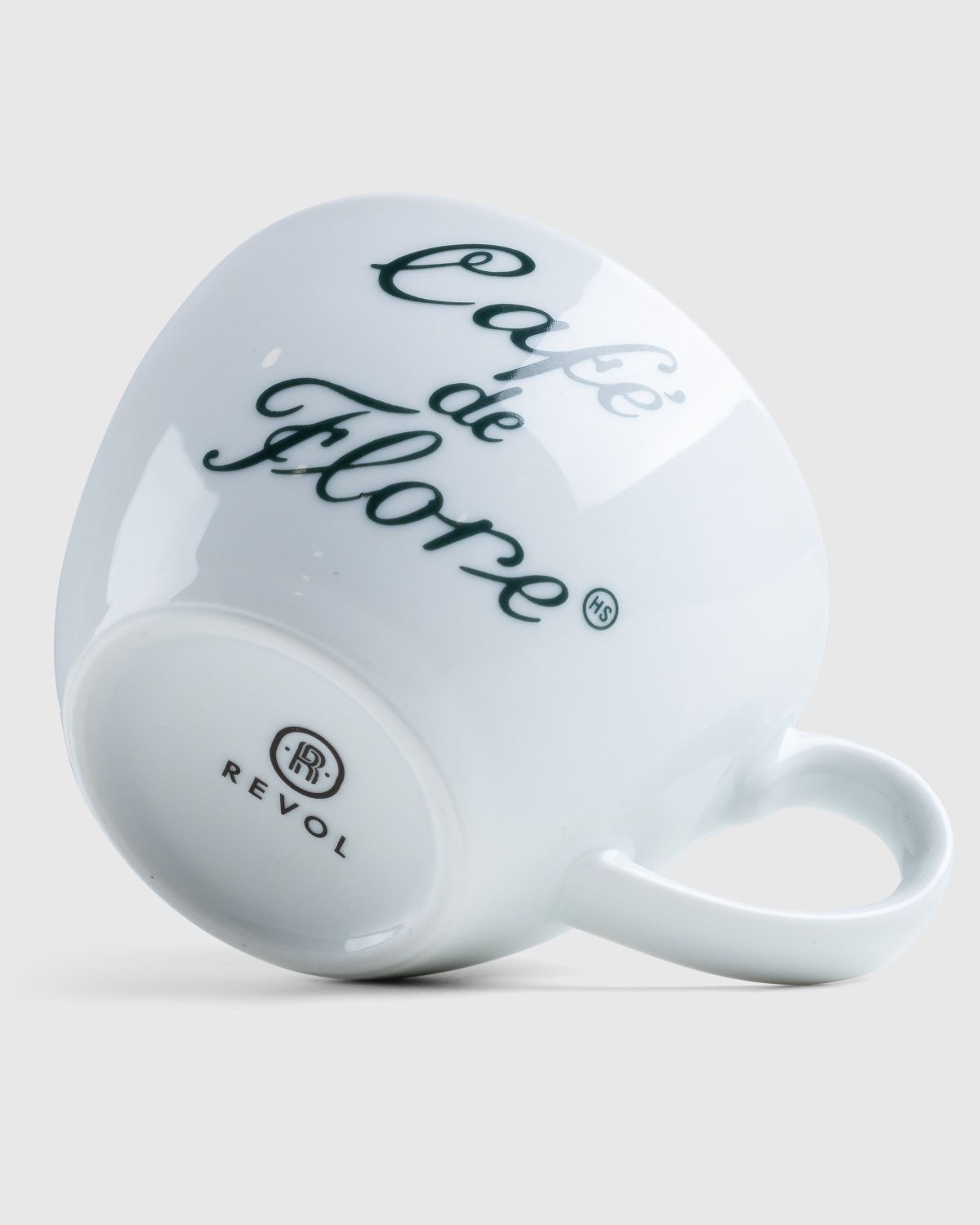 Café de Flore x Highsnobiety – Breakfast Cup and Saucer - Ceramics - White - Image 5