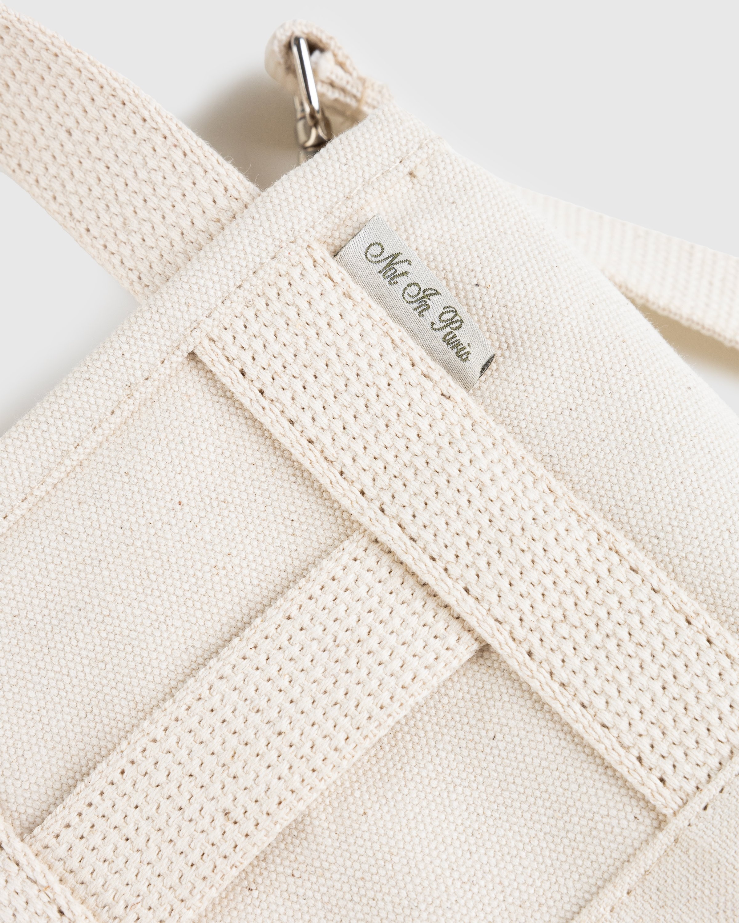 Highsnobiety – Not in Paris 5 Mini Canvas Tote Bag - Bags - Beige - Image 4