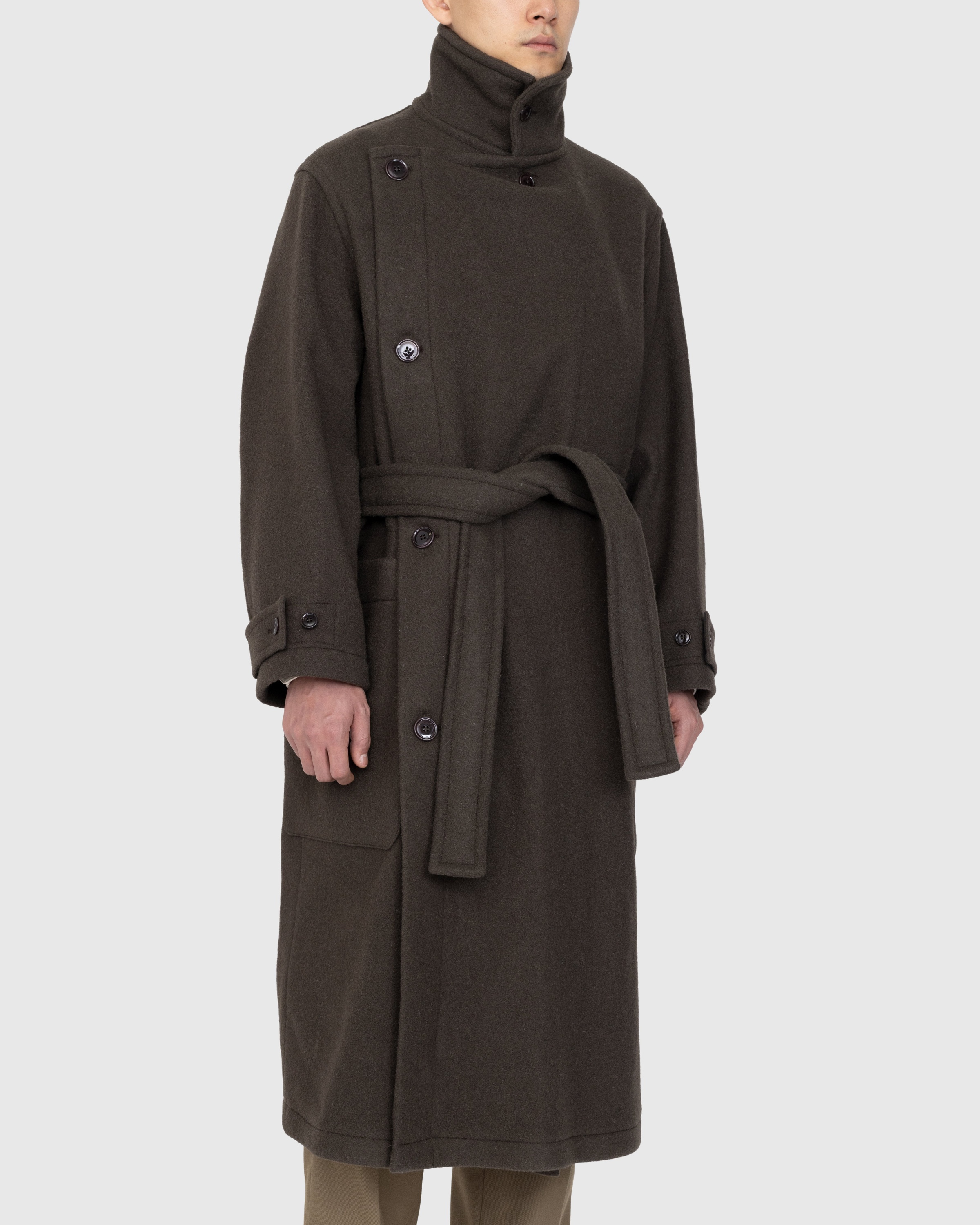 Lemaire wool coat online