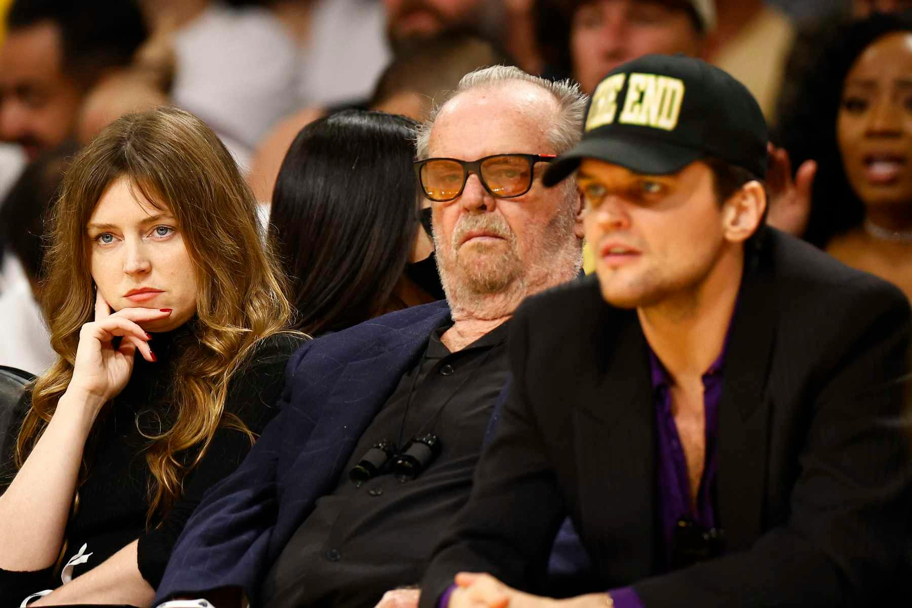 Jack nicholson is the best part of the nba playoffs