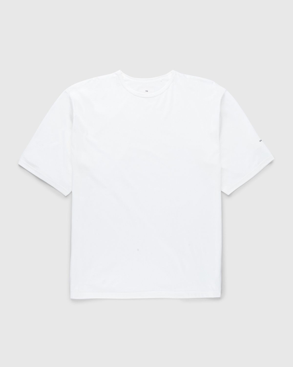Y-3 – Boxy Cotton T-Shirt Off White - Tops - White - Image 1