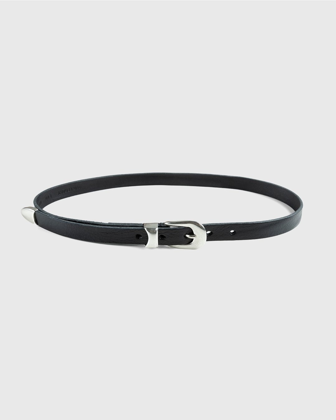 Our Legacy – Belt 2cm Black Leather | Highsnobiety Shop