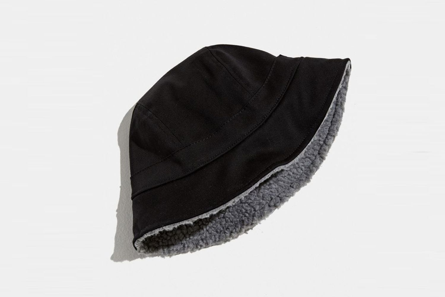 Sherpa-Lined Bucket Hat