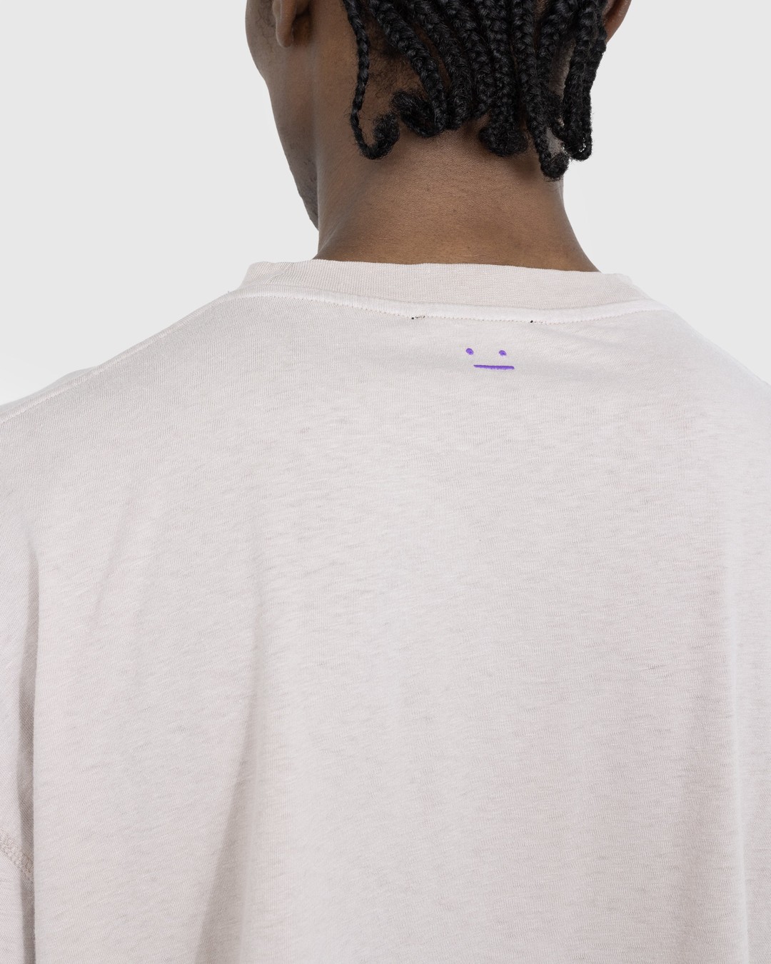Acne Studios – Cropped T-Shirt Dusty Beige - Tops - Beige - Image 4