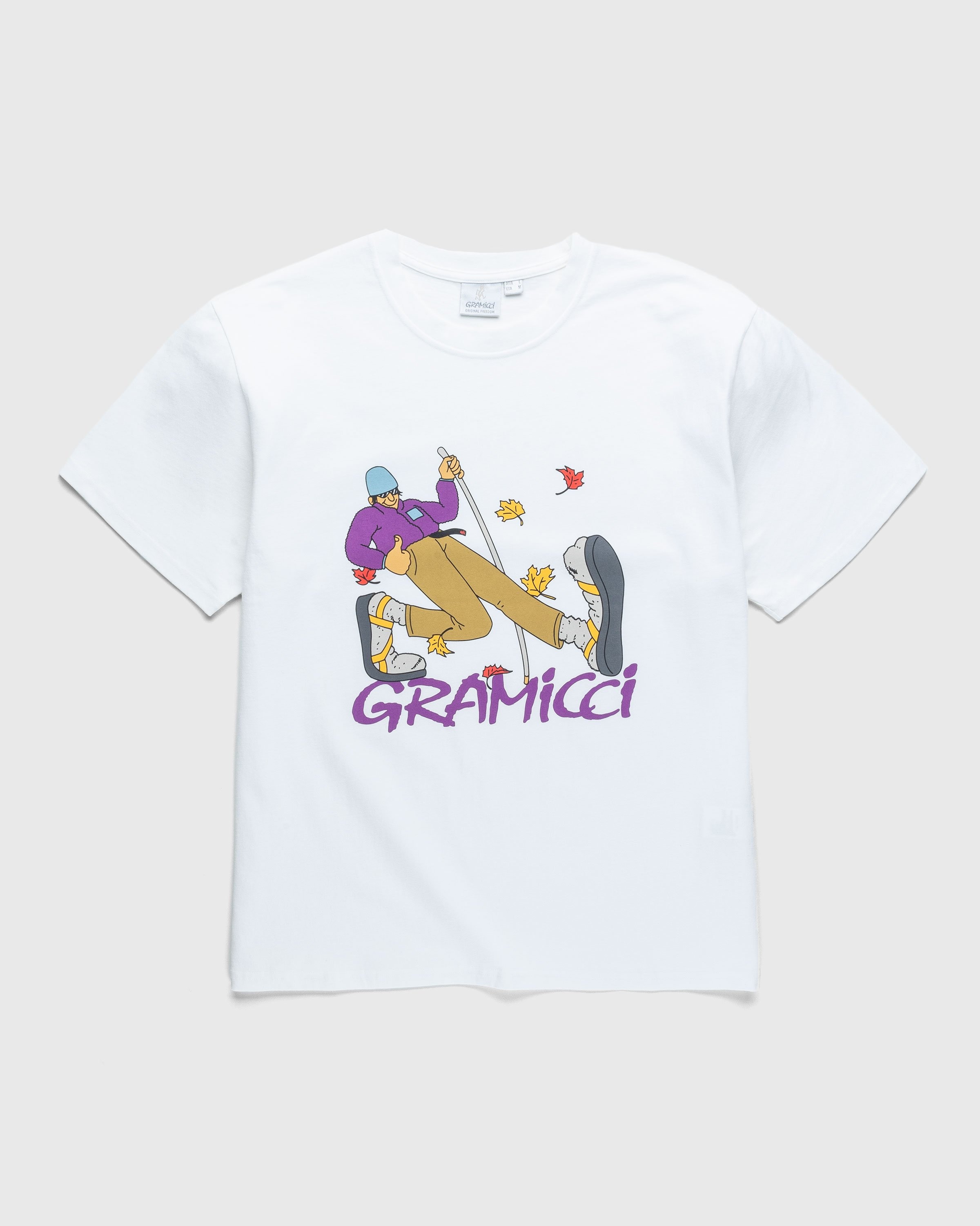 Gramicci – Hiker Tee White - T-shirts - White - Image 1