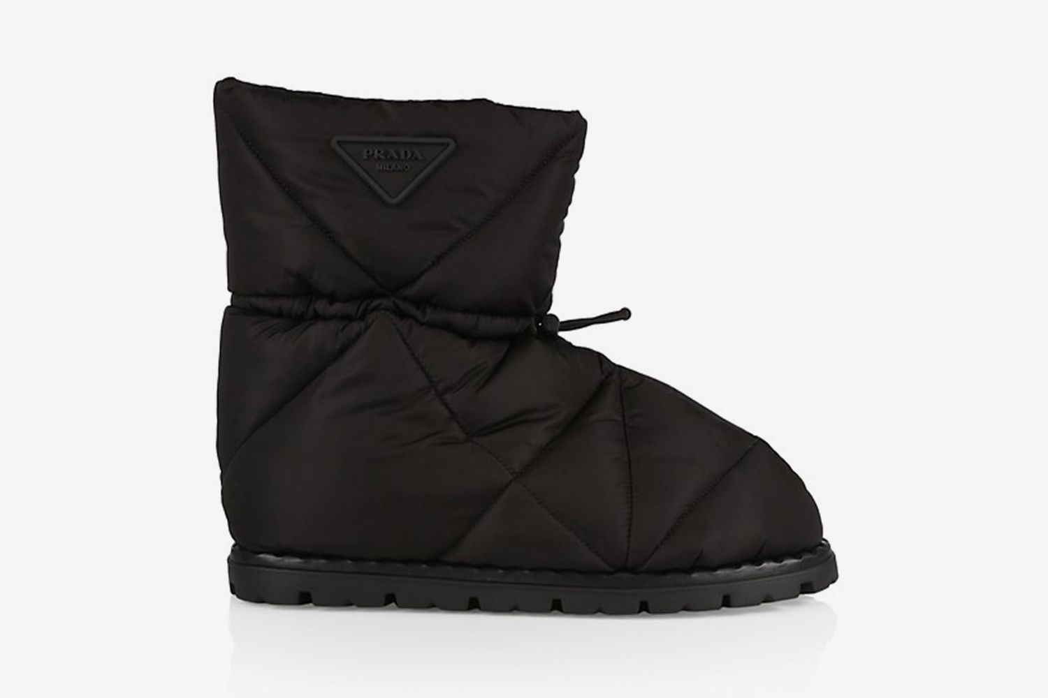 Blow Quilted Drawstring Boots
