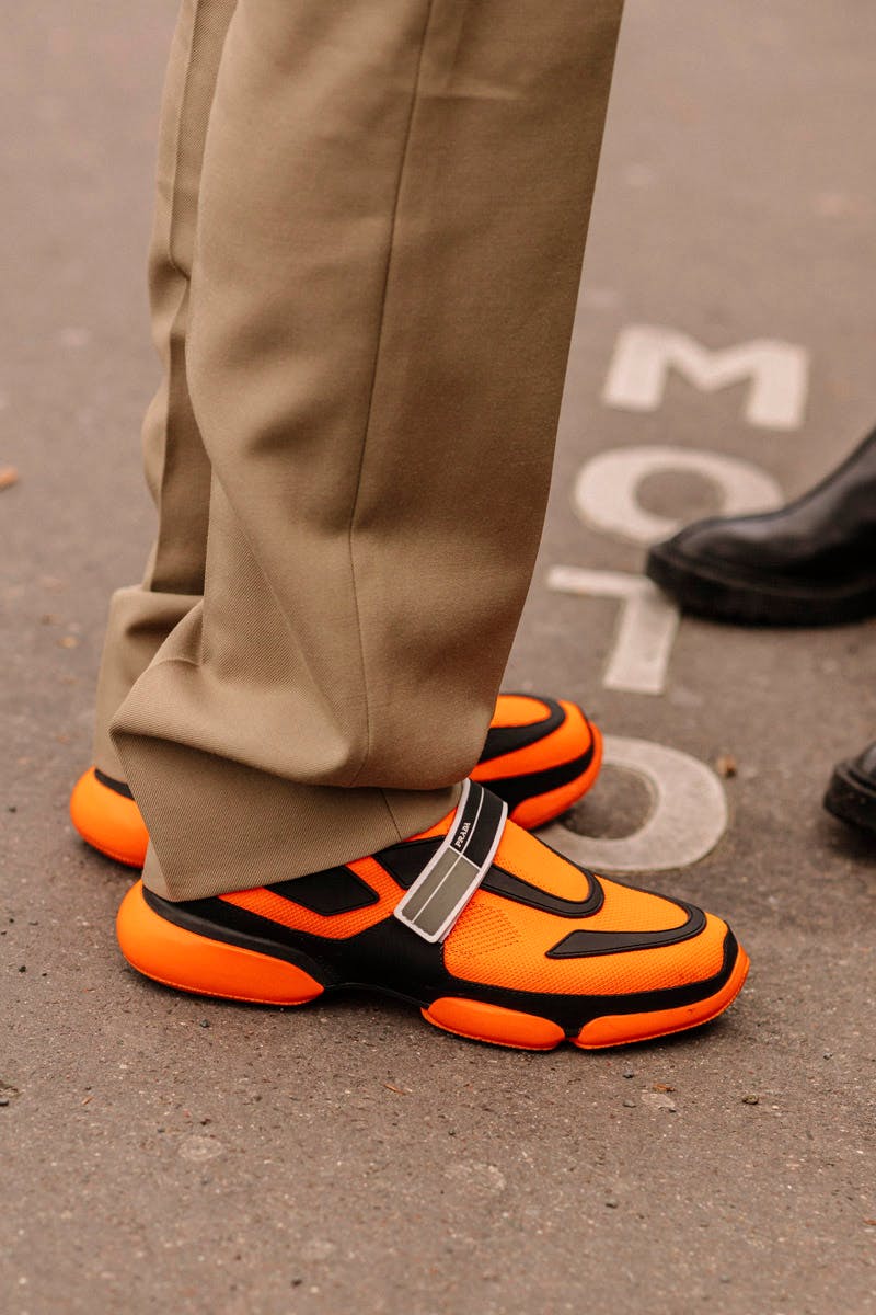 paris fashion week womens fw19 sneaker street style Adidas Balenciaga Nike